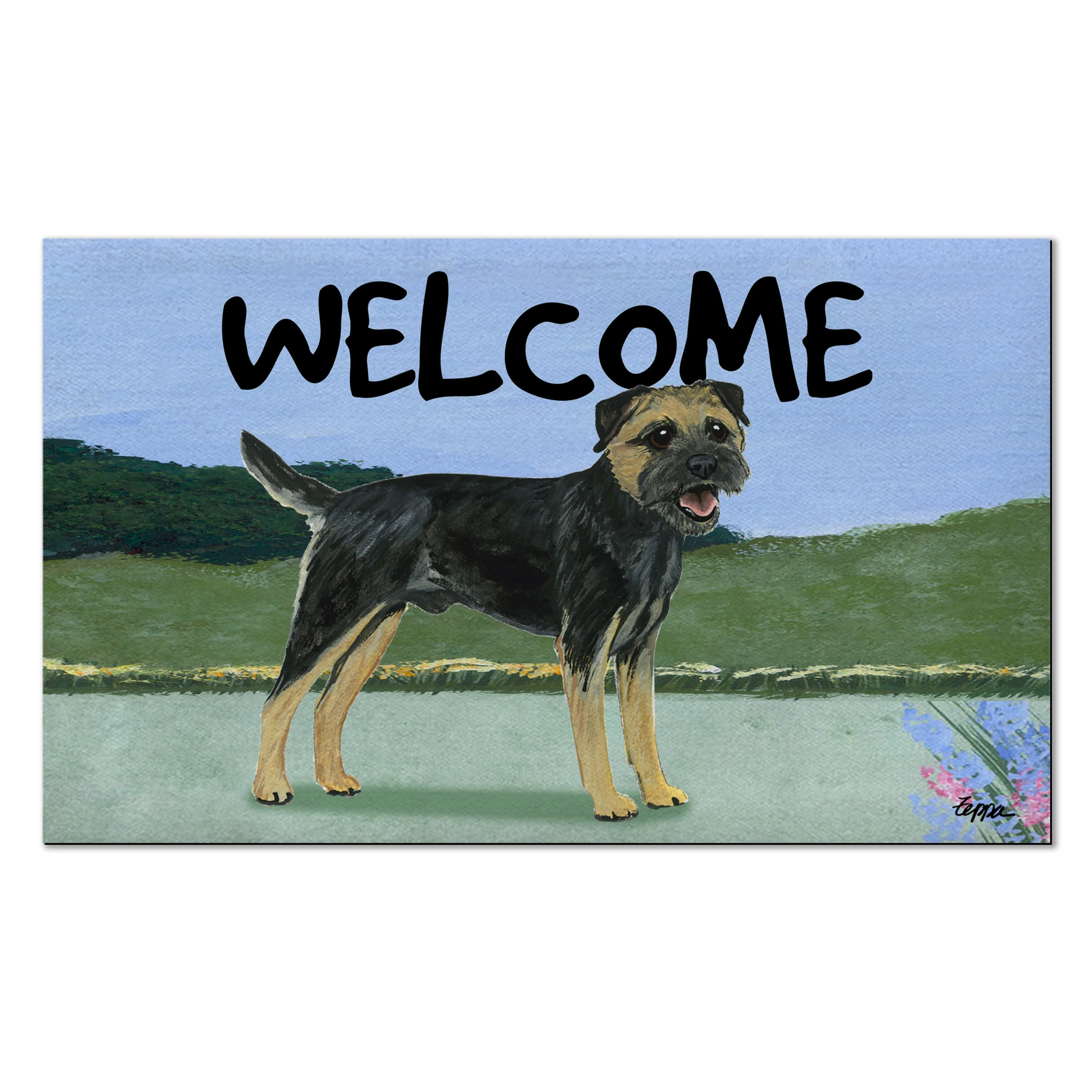 Border Terrier Welcome Mat - Image 10