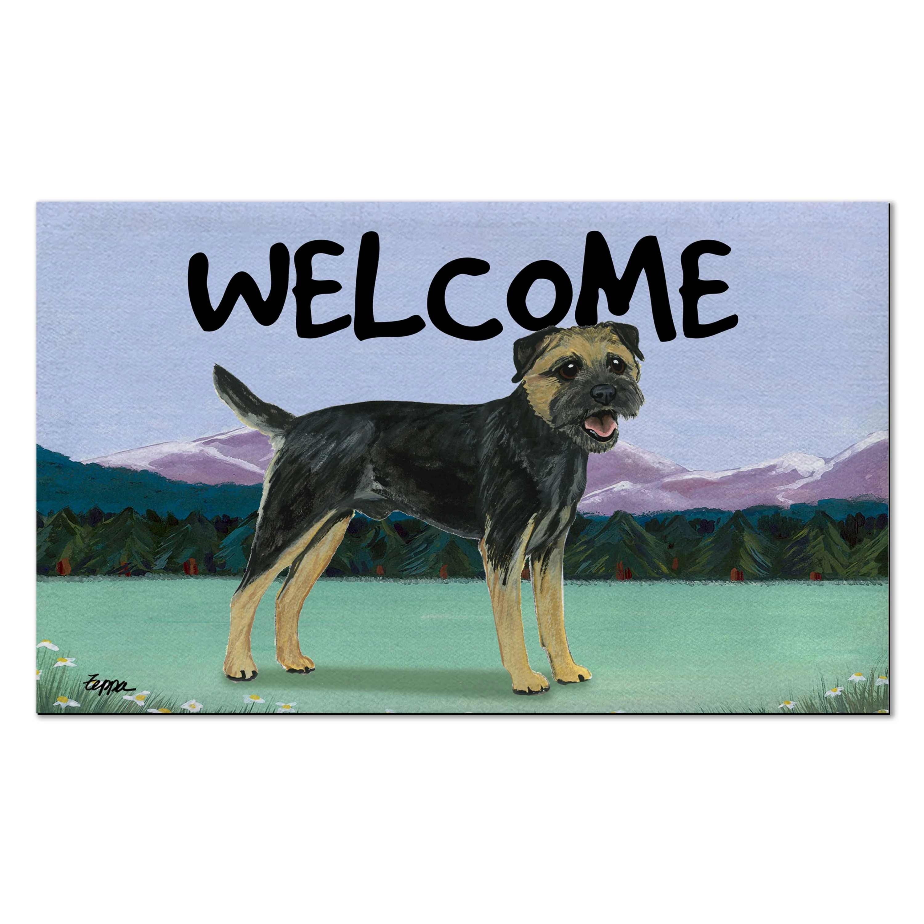 Border Terrier Welcome Mat - Image 12