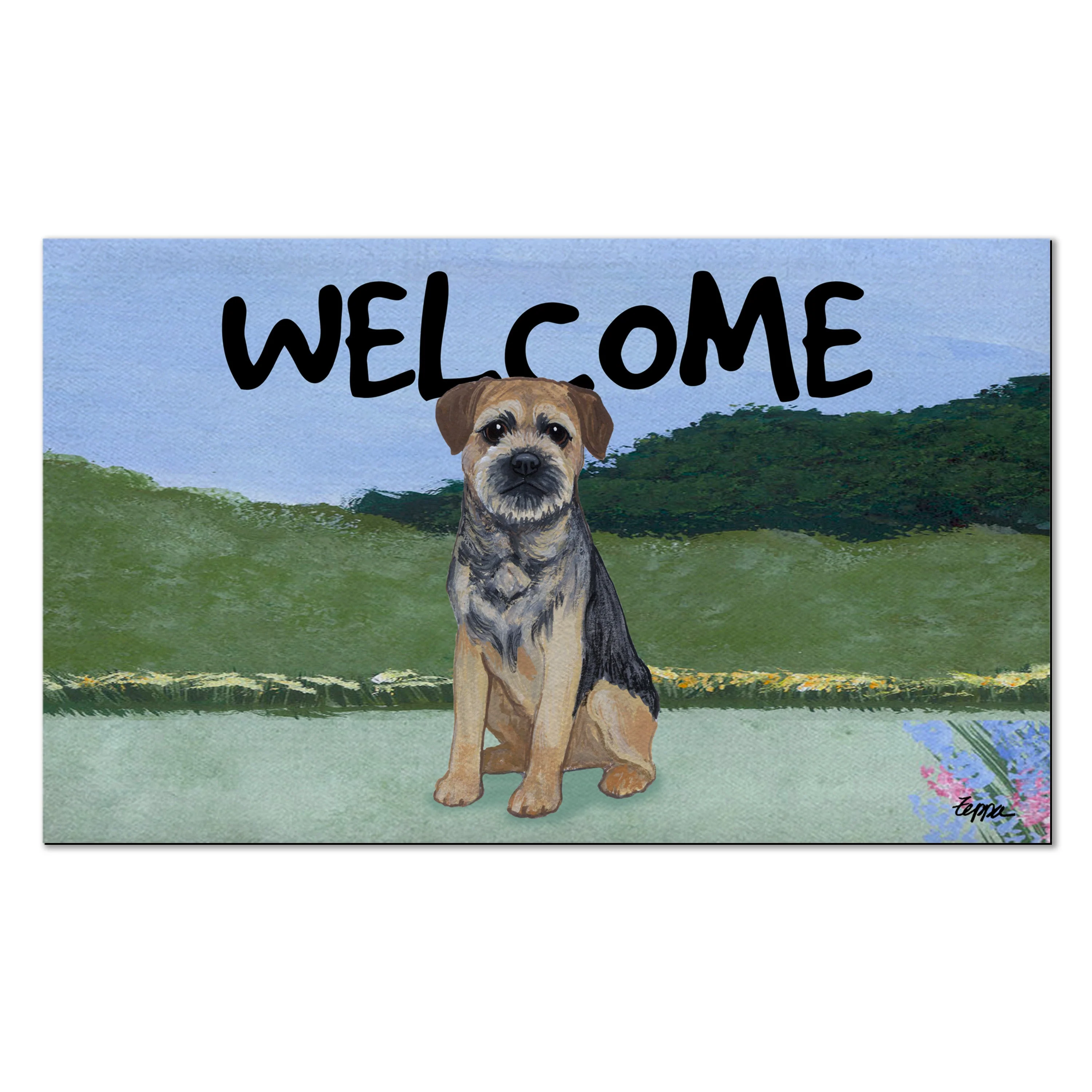 Border Terrier Welcome Mat - Image 2
