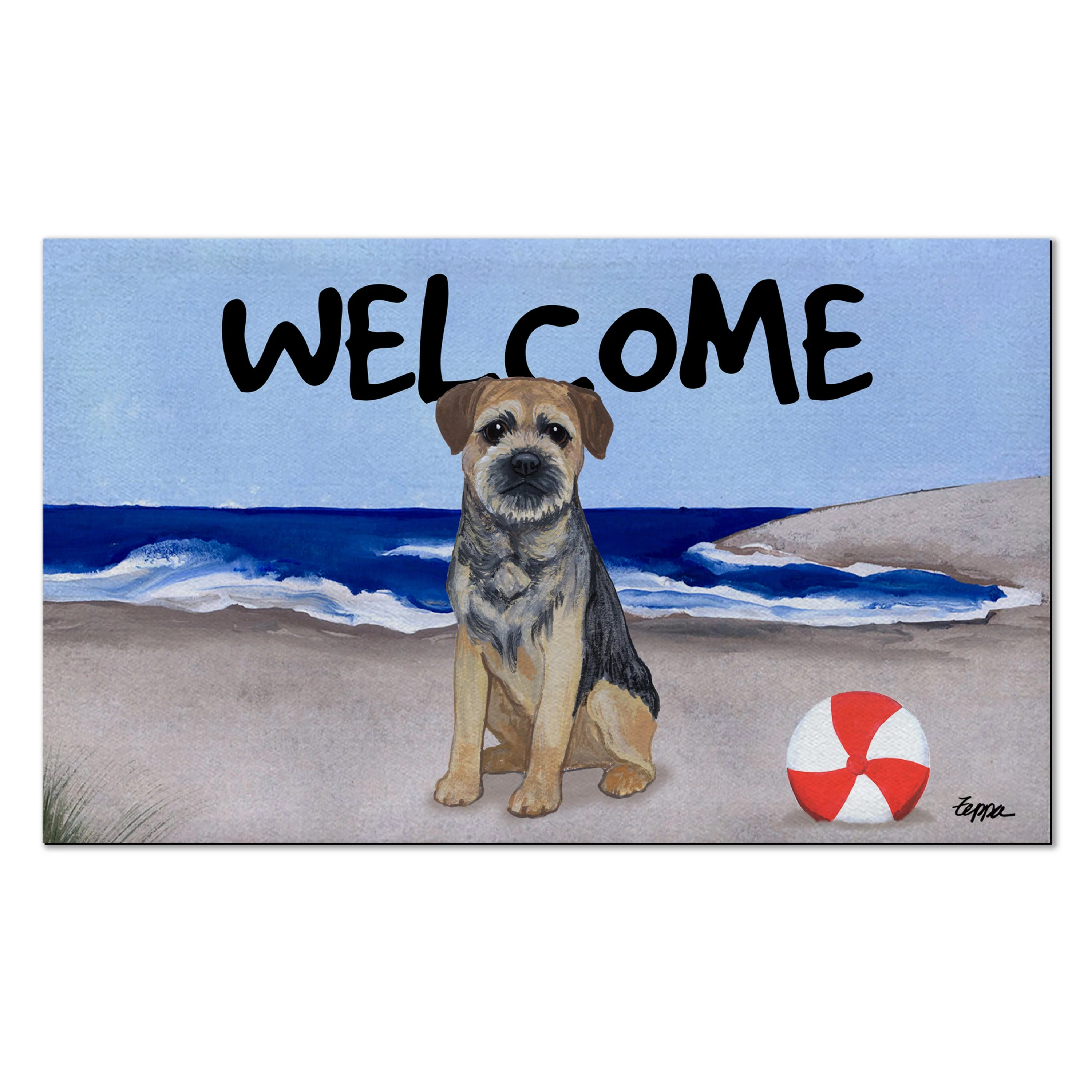 Border Terrier Welcome Mat - Image 3