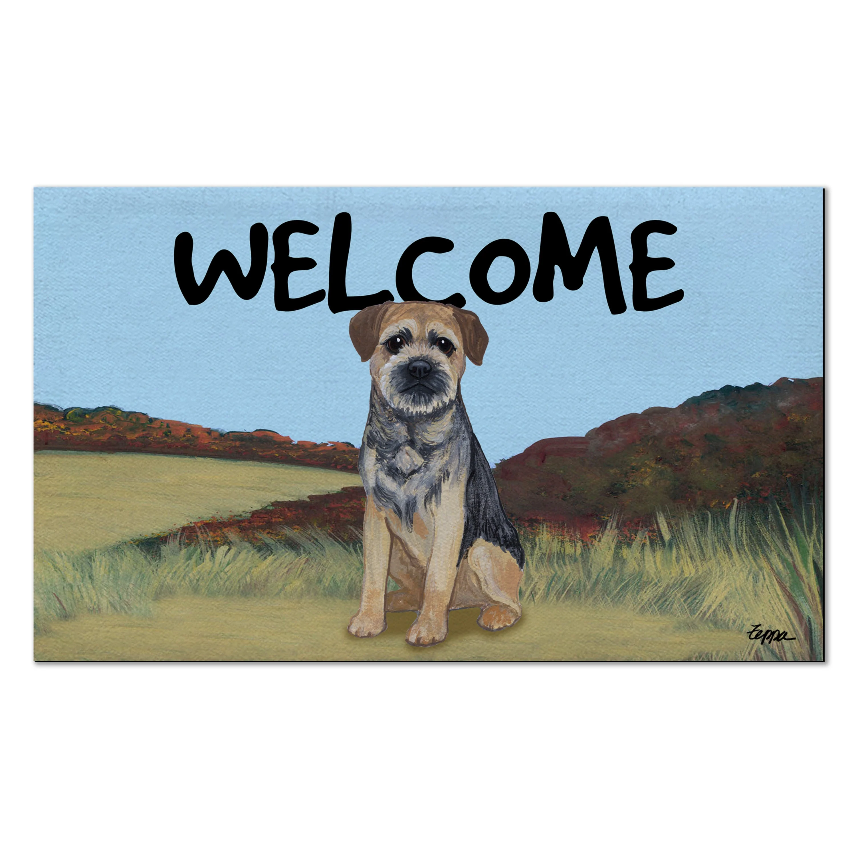 Border Terrier Welcome Mat - Image 4