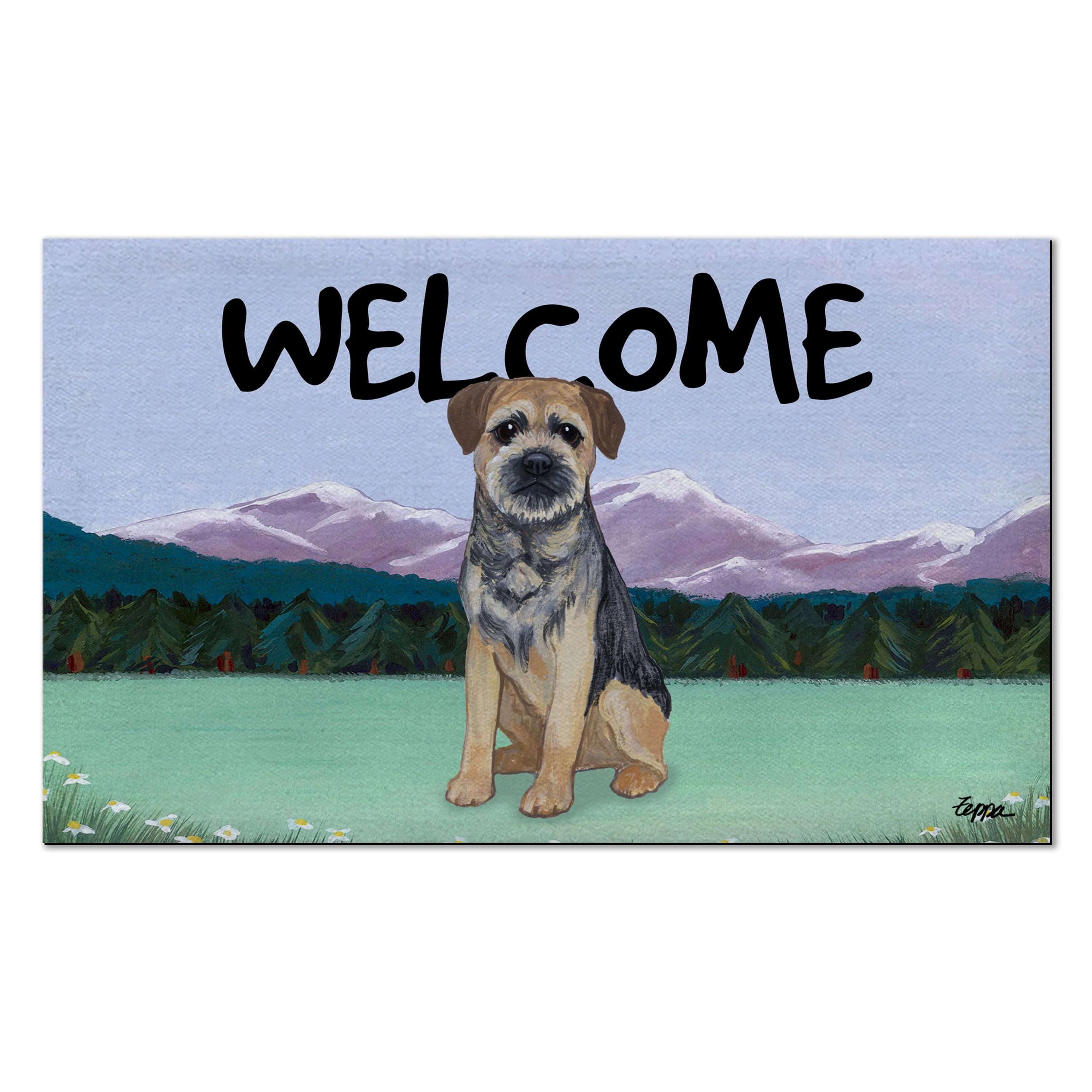 Border Terrier Welcome Mat - Image 6