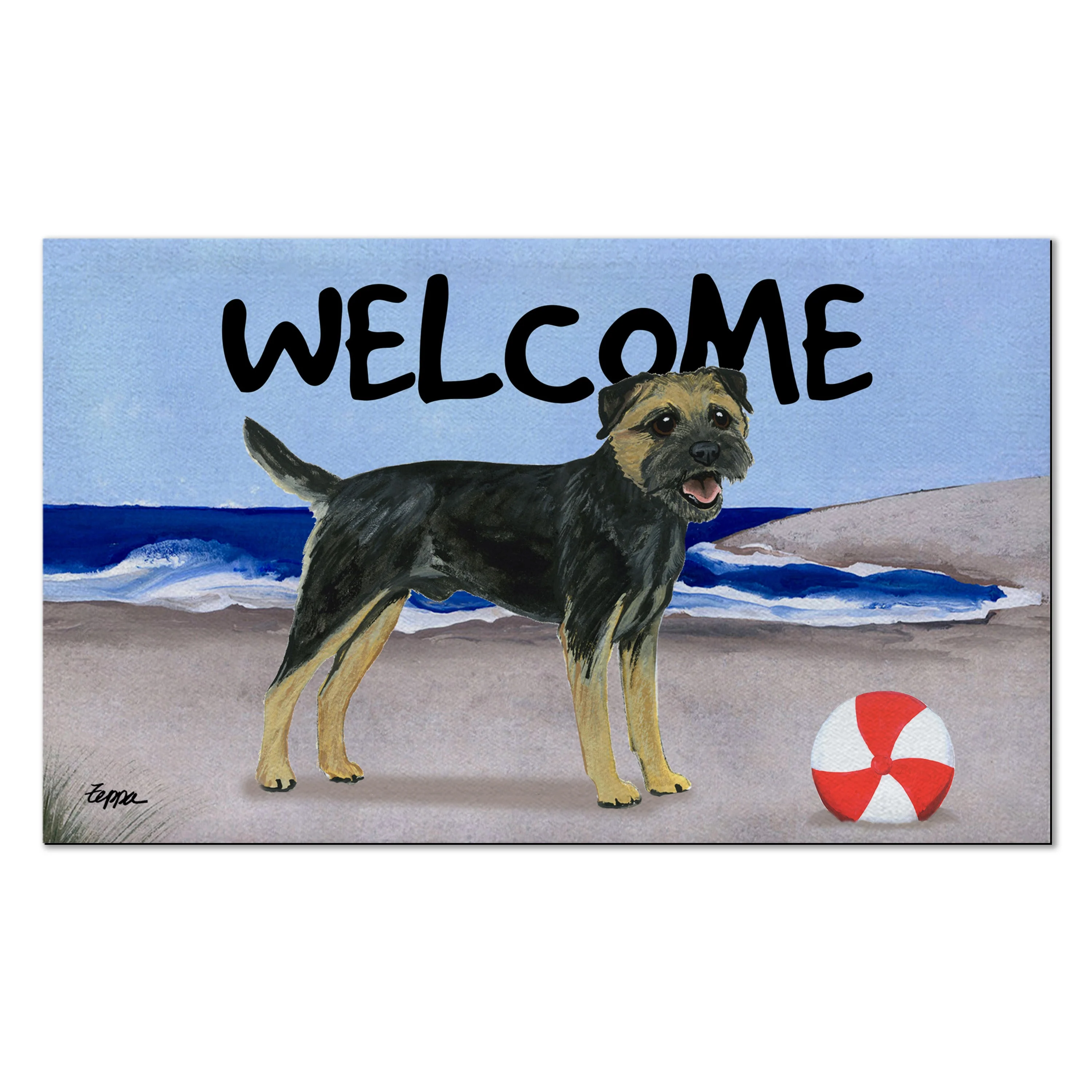 Border Terrier Welcome Mat - Image 9