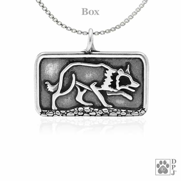 Border Collie Sizzling Crouch, Body, Pendant - Image 3