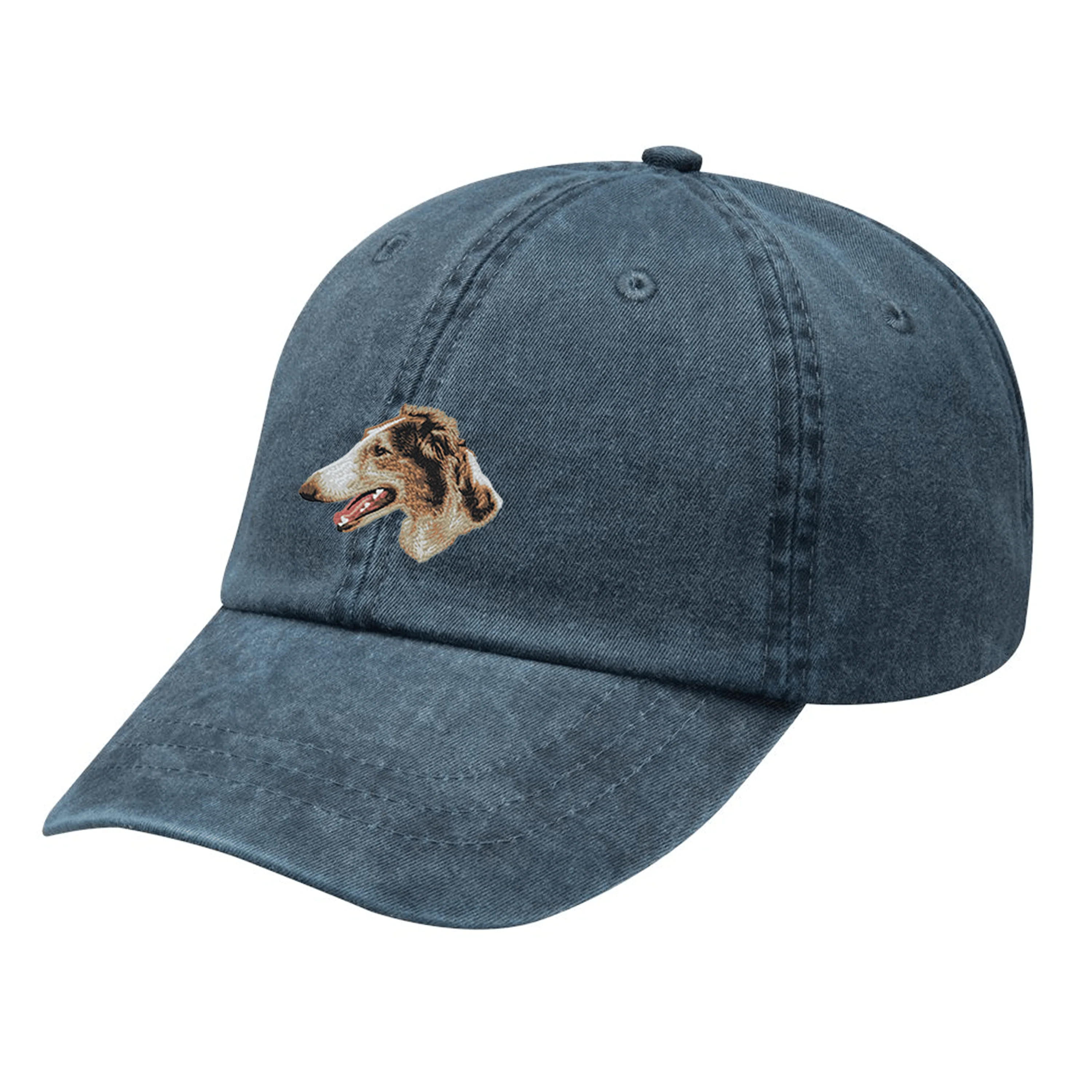 Borzoi Embroidered Baseball Cap