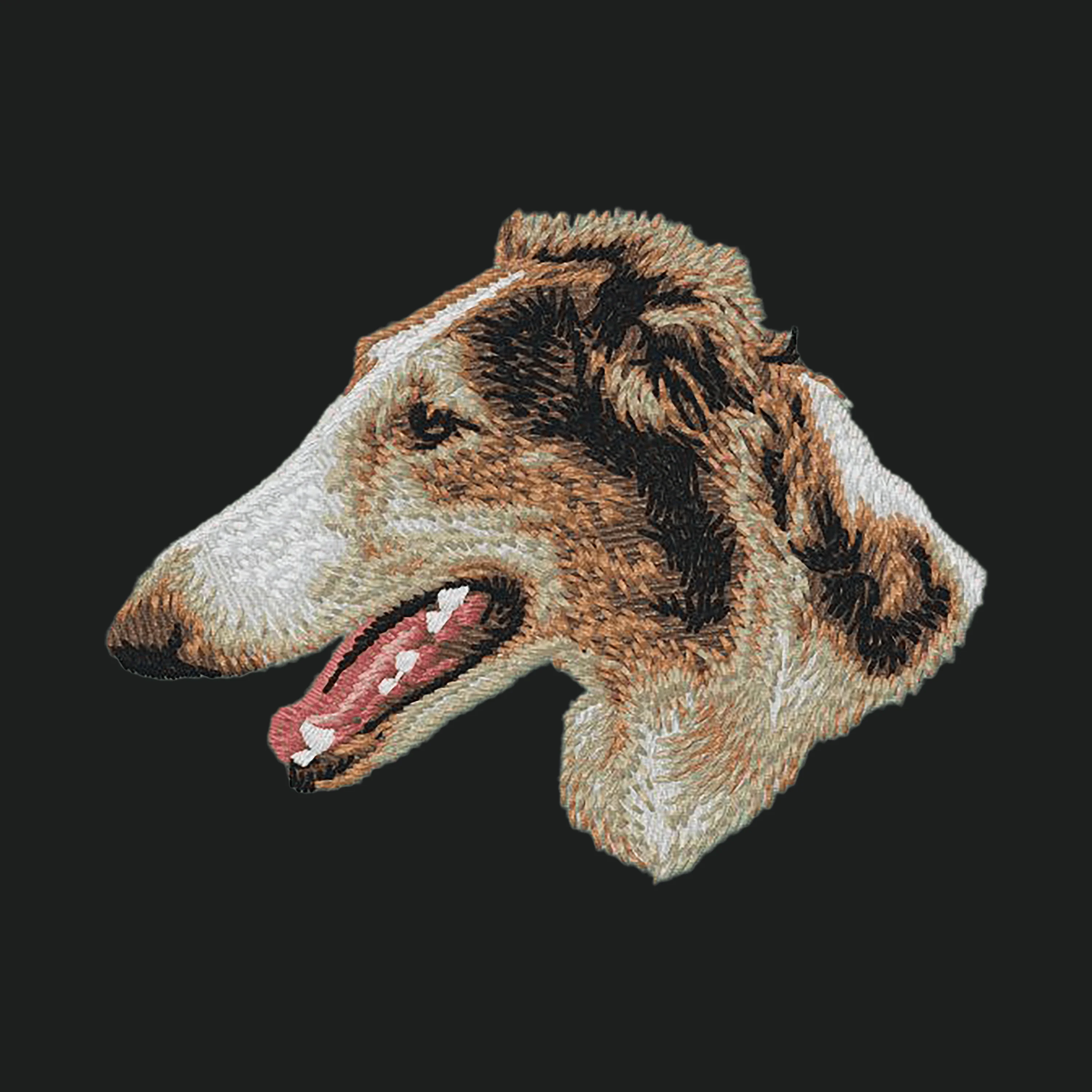 Borzoi Embroidered Crossbody Bag - Image 2