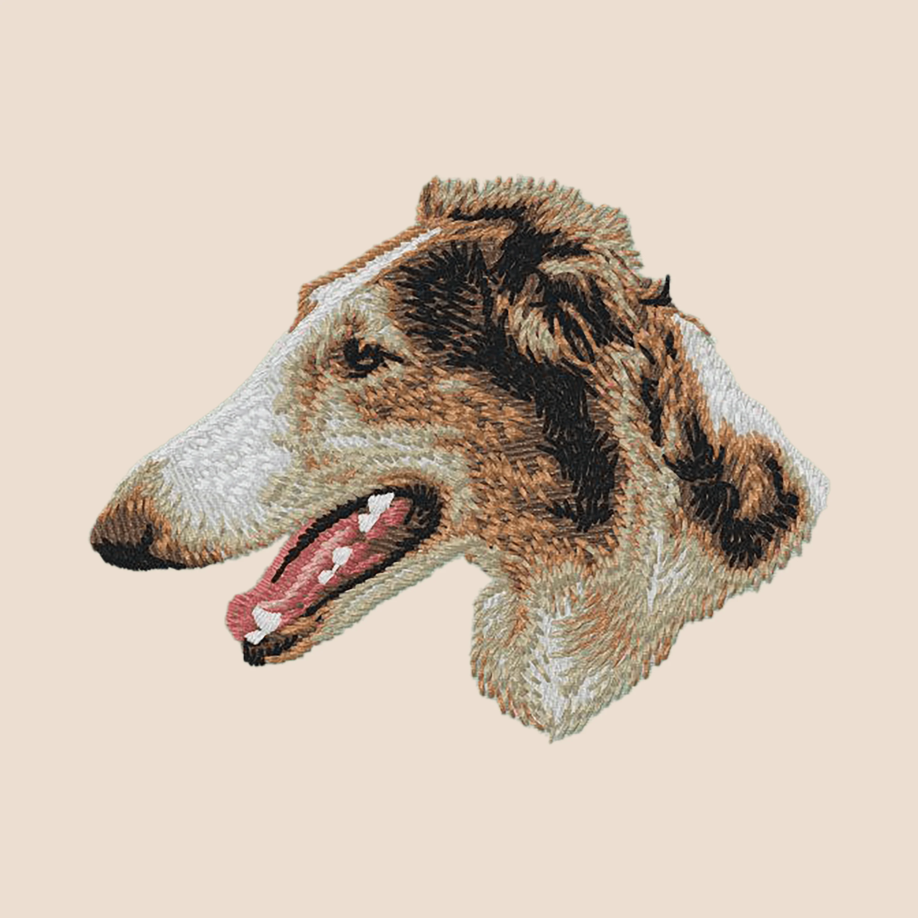 Borzoi Embroidered Tote - Image 4