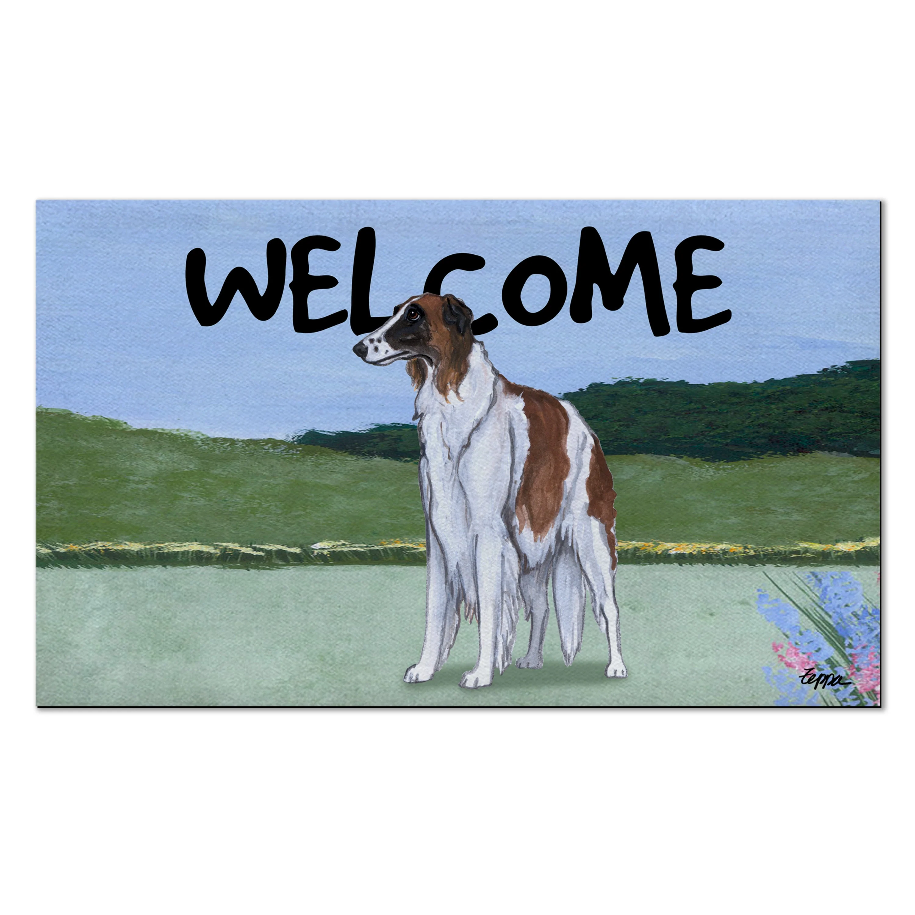 Borzoi Welcome Mat - Image 5
