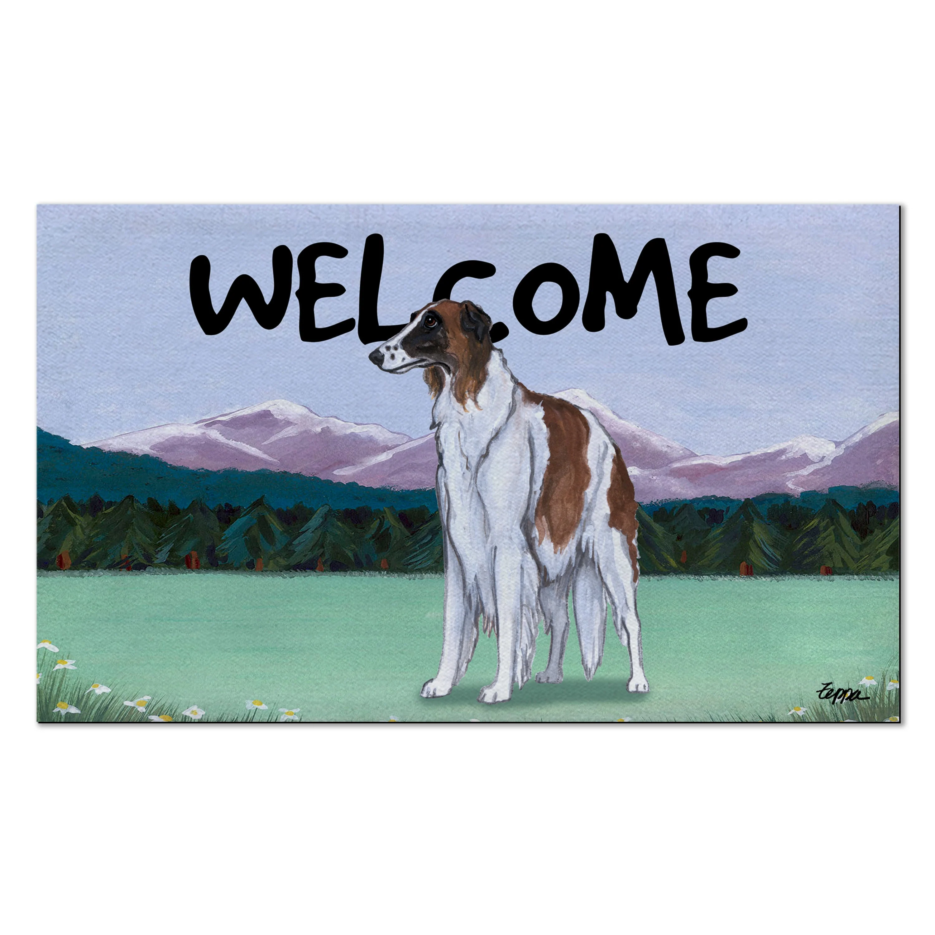 Borzoi Welcome Mat - Image 6