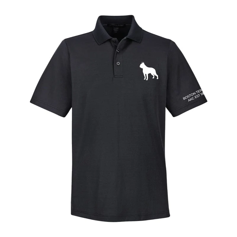 Boston Terrier Embroidered AKC Men's Polo - Image 4