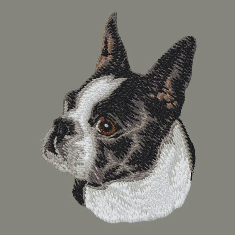 Boston Terrier Embroidered Baseball Cap - Image 2