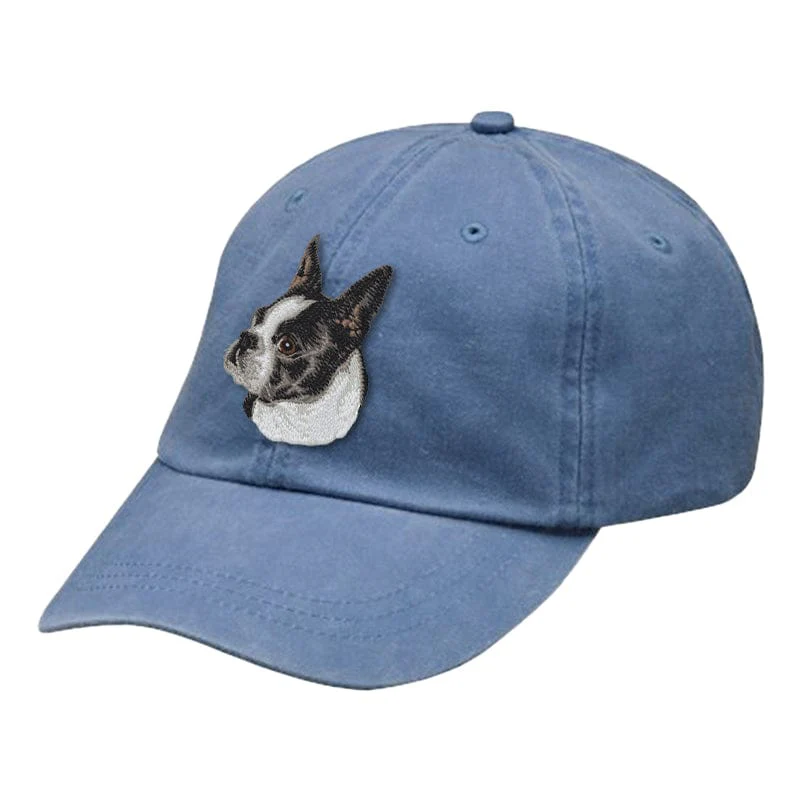 Boston Terrier Embroidered Baseball Cap - Image 5