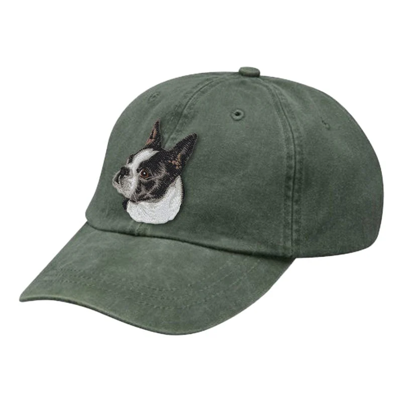 Boston Terrier Embroidered Baseball Cap - Image 7