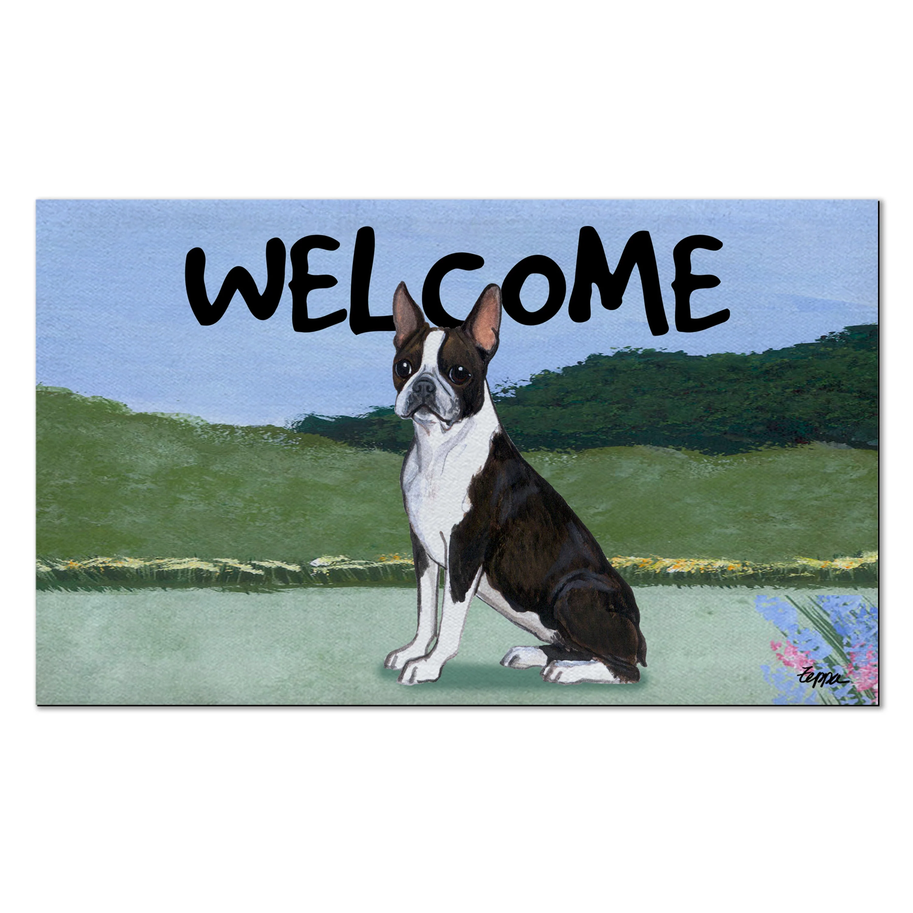 Boston Terrier Welcome Mat - Image 2