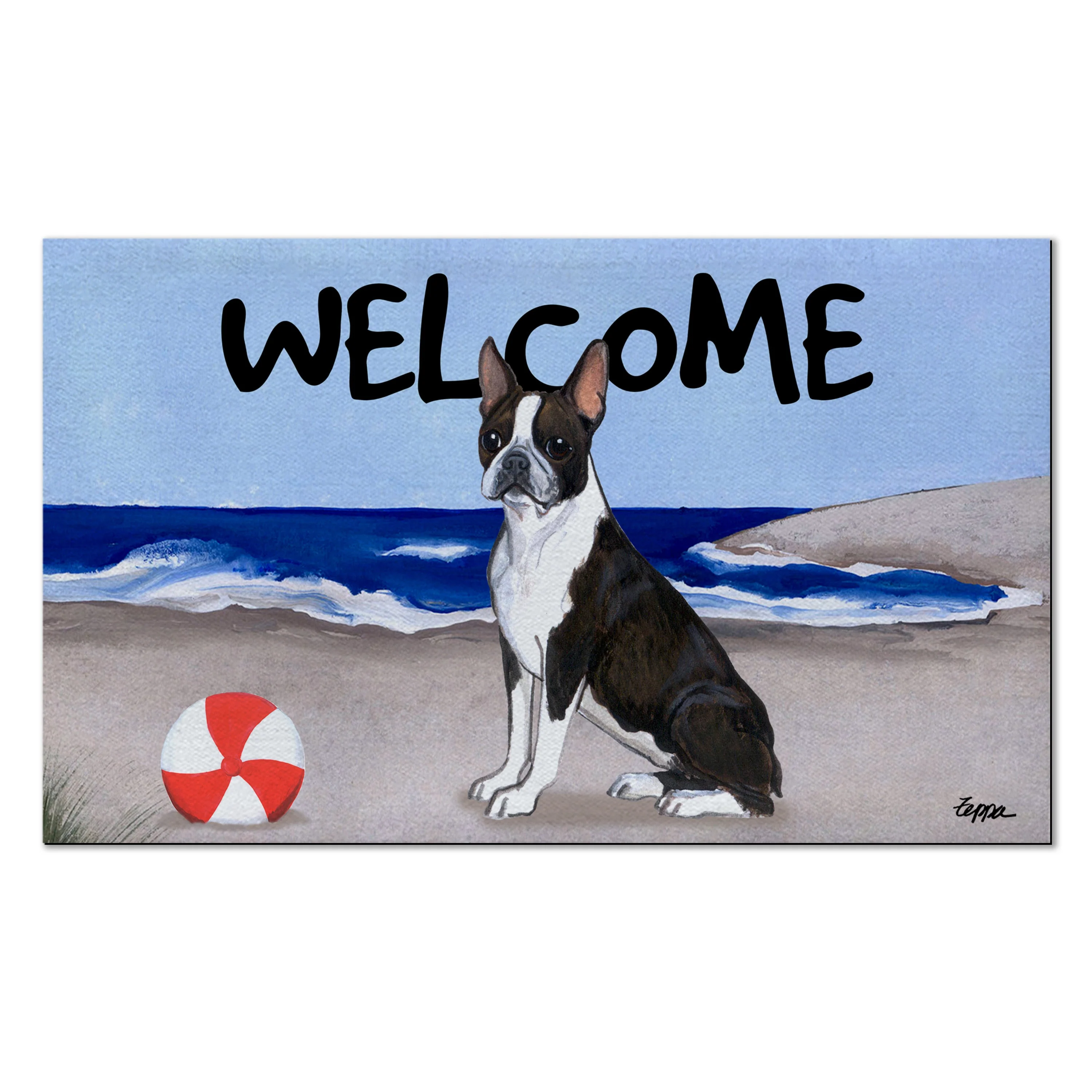 Boston Terrier Welcome Mat - Image 3