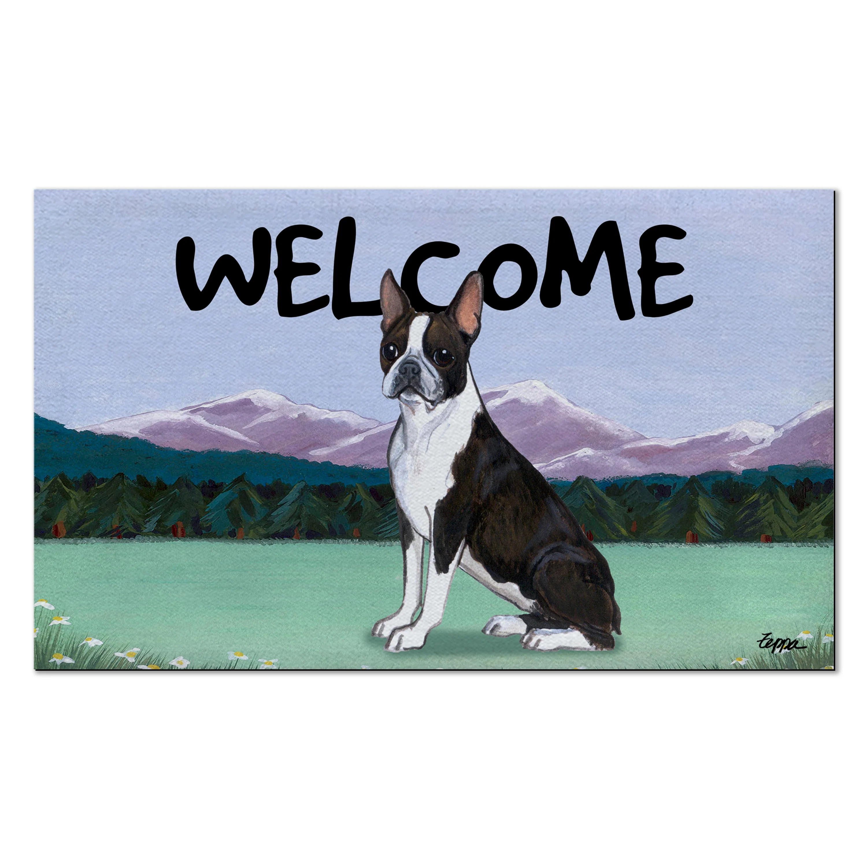 Boston Terrier Welcome Mat - Image 4