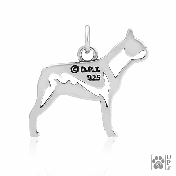 Boston Terrier, Body, Pendant - Image 2