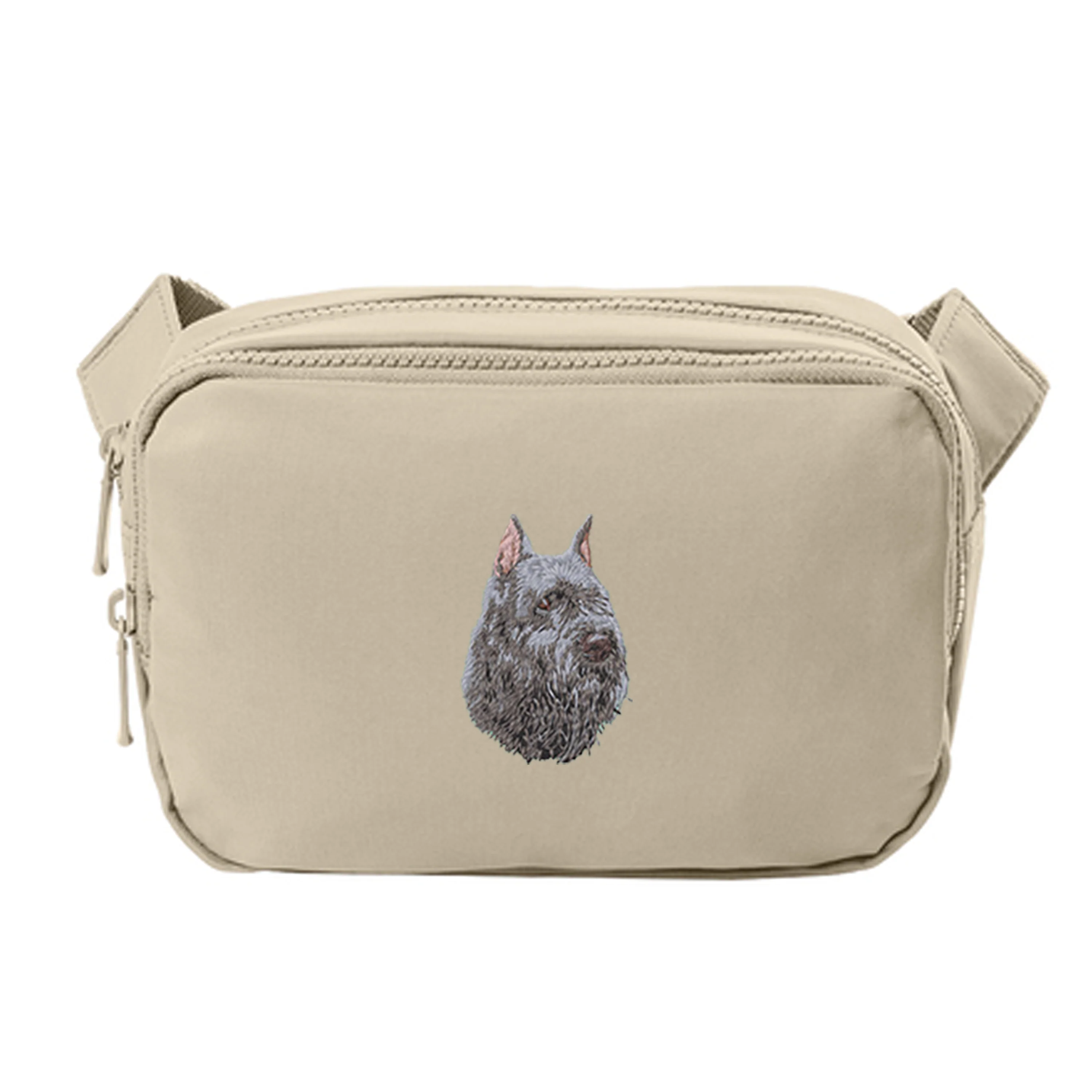 Bouvier des Flandres Embroidered Crossbody Bag