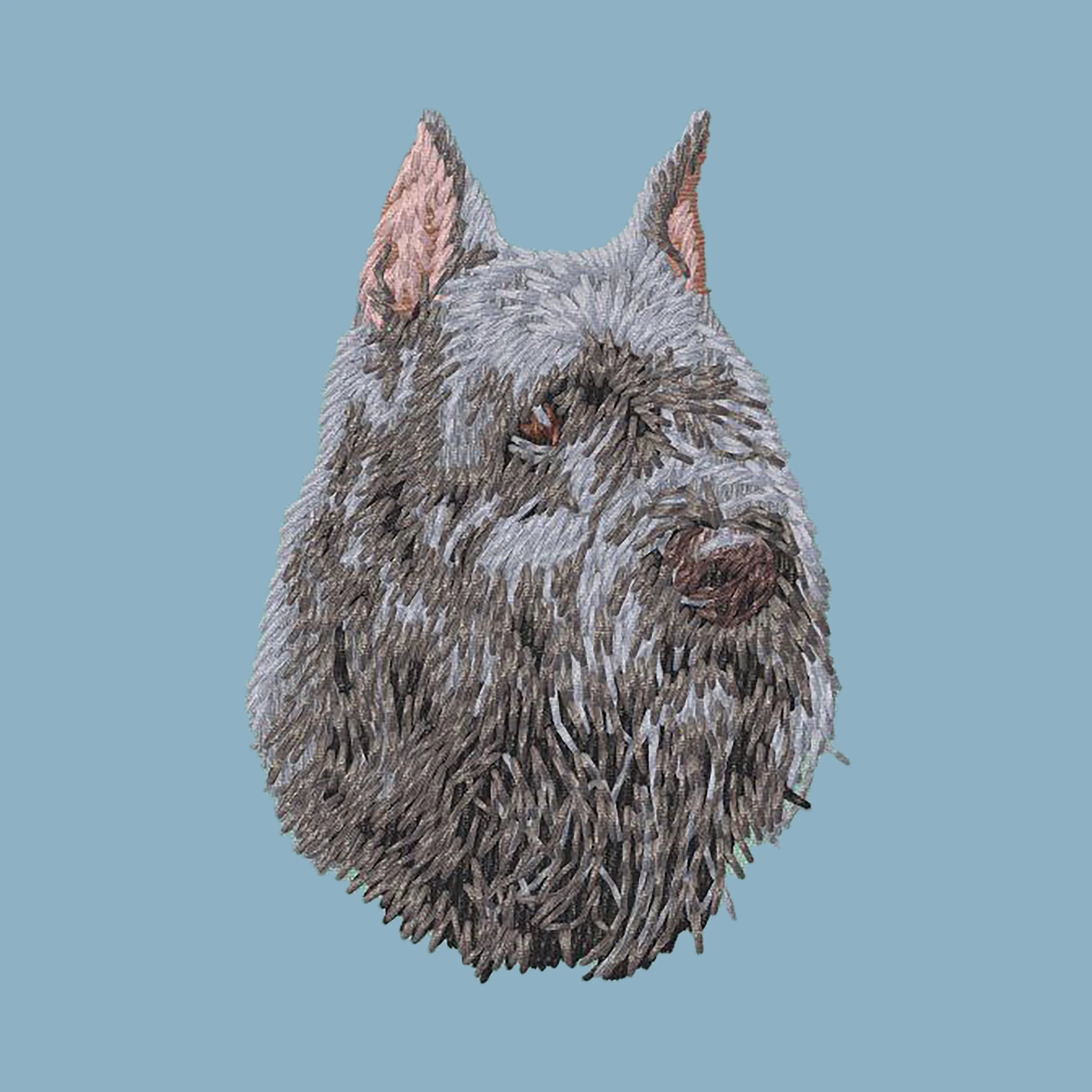 Bouvier des Flandres Embroidered Sweatshirt Hoodie - Image 6