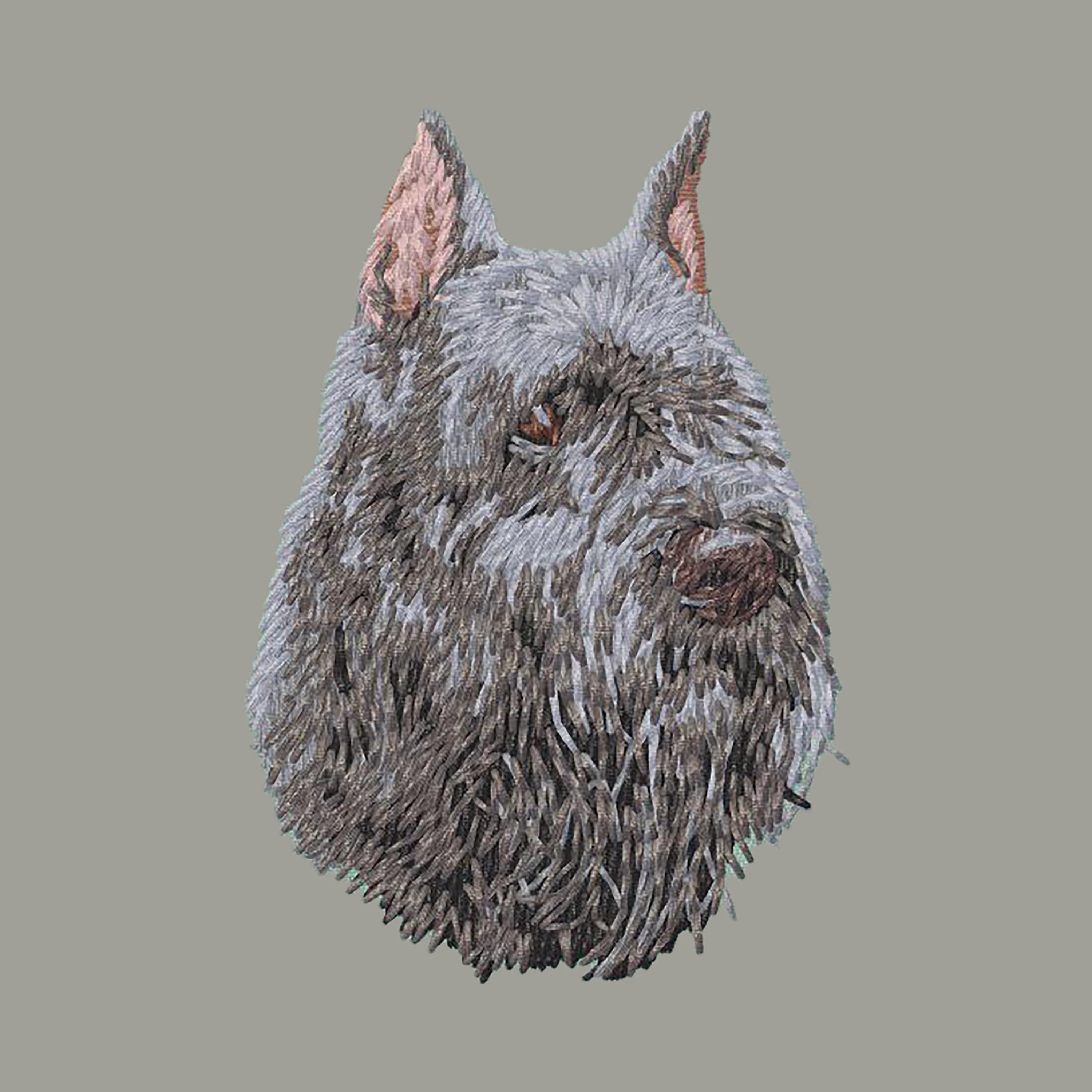 Bouvier des Flandres Embroidered Sweatshirt Hoodie - Image 8