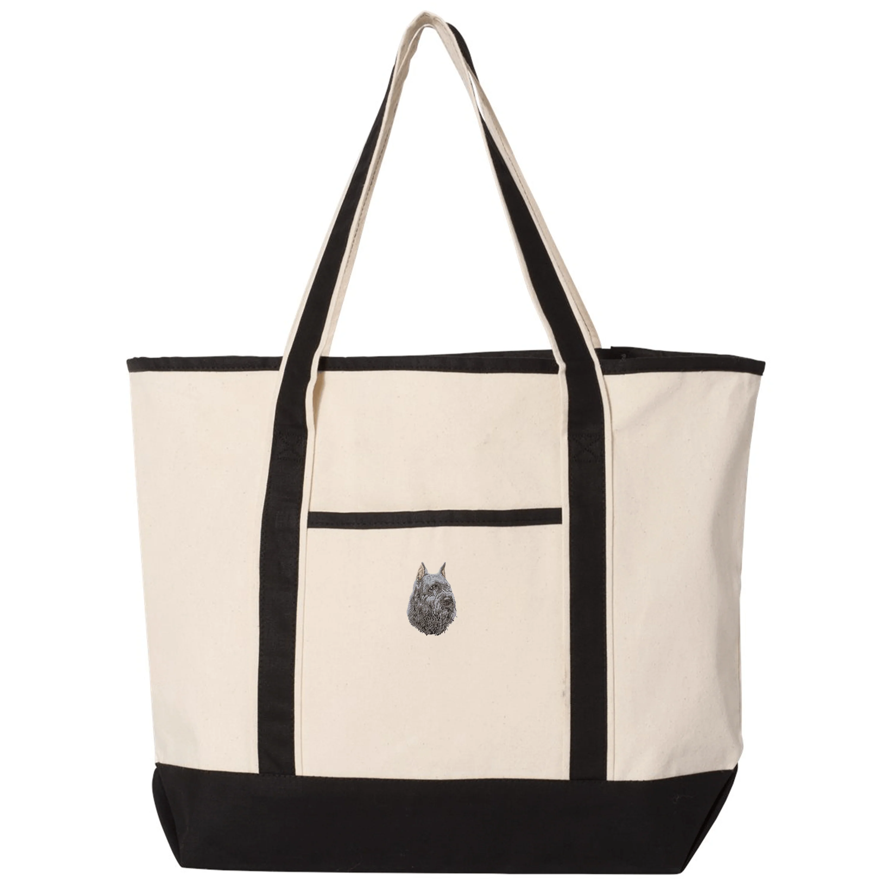 Bouvier des Flandres Embroidered Tote