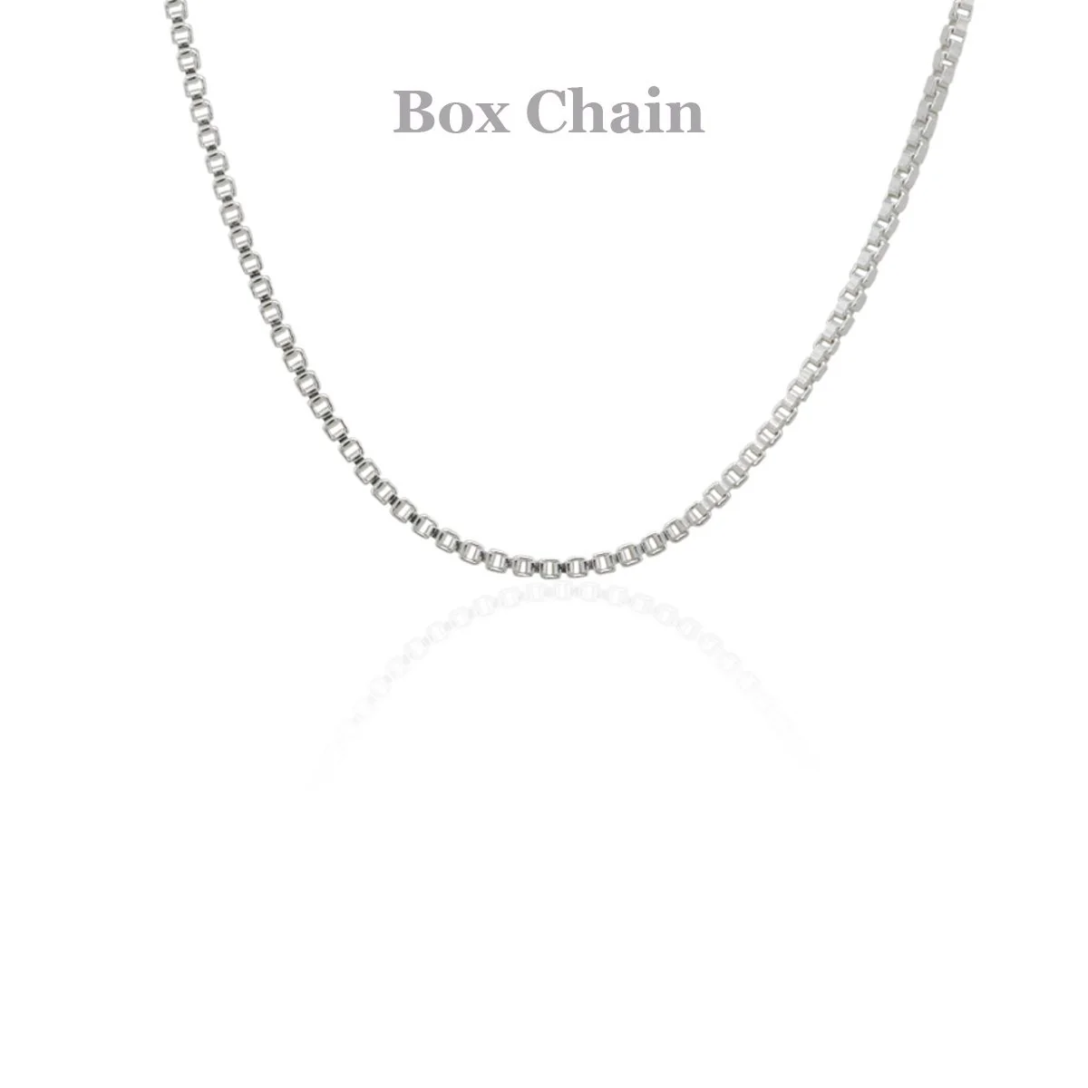 Sterling Silver Box Chain
