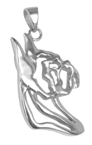 Boxer Sterling Silver Cut Out Pendants - Image 3