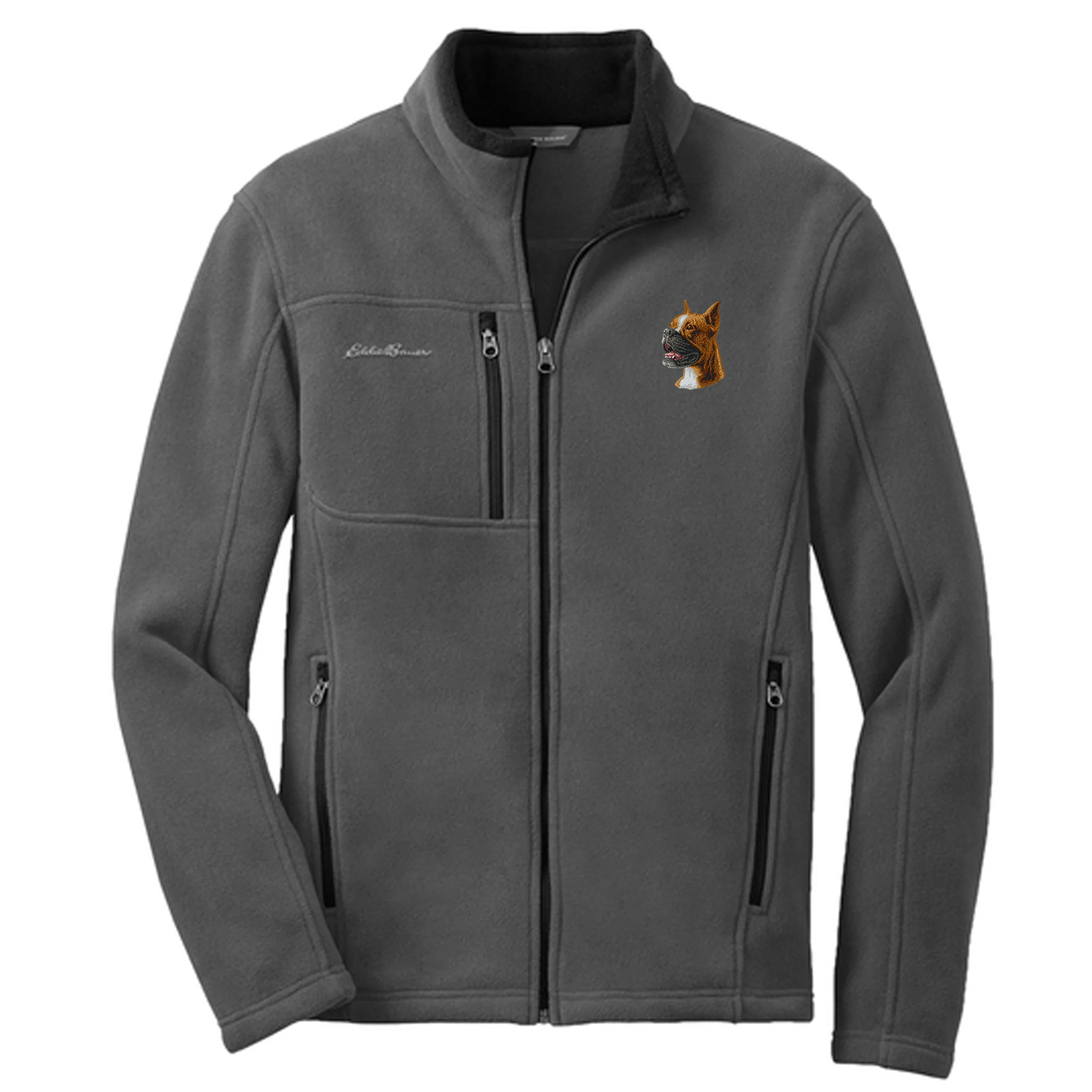 Boxer Embroidered Women's Fleece Jacket