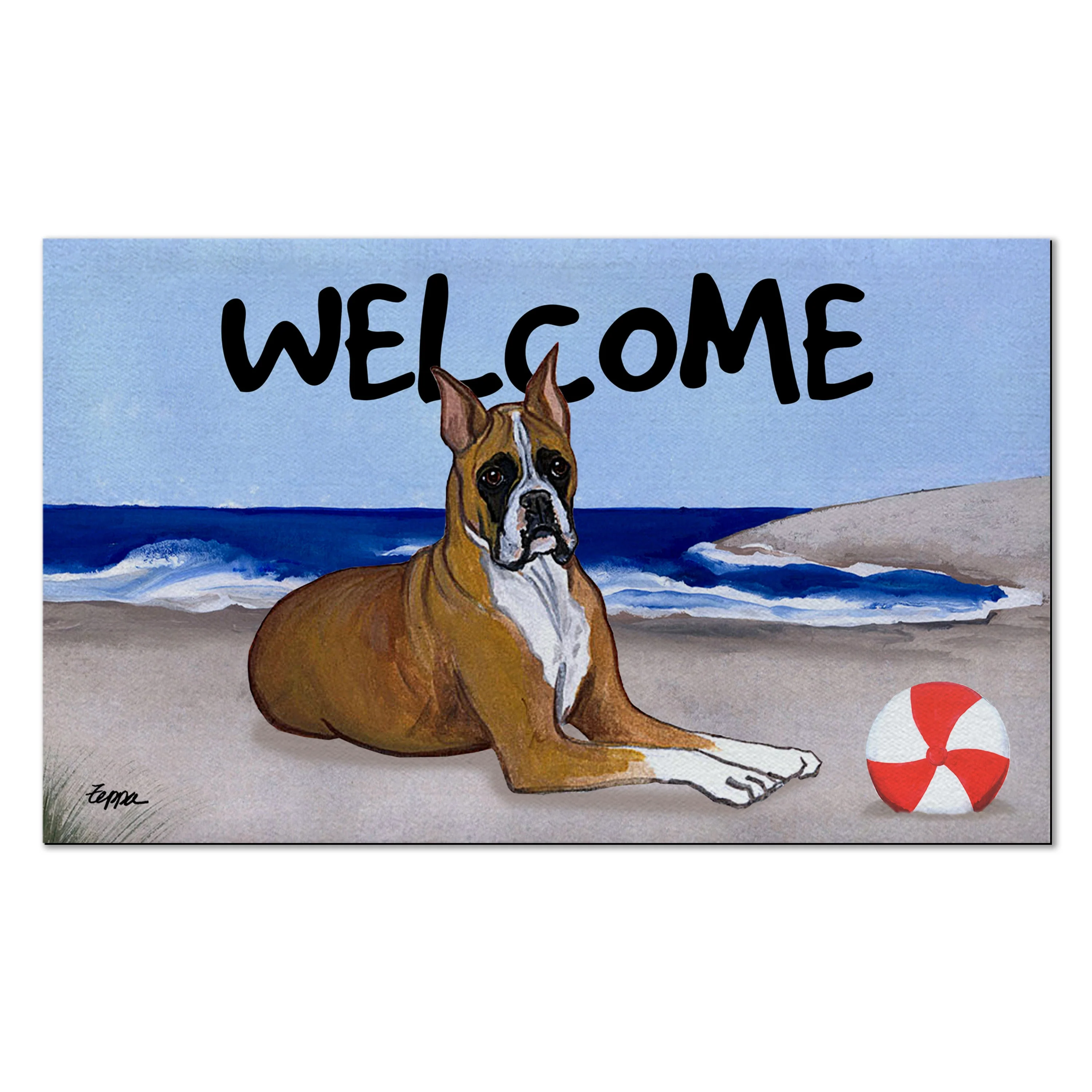 Boxer Lying Welcome Mat - Image 4