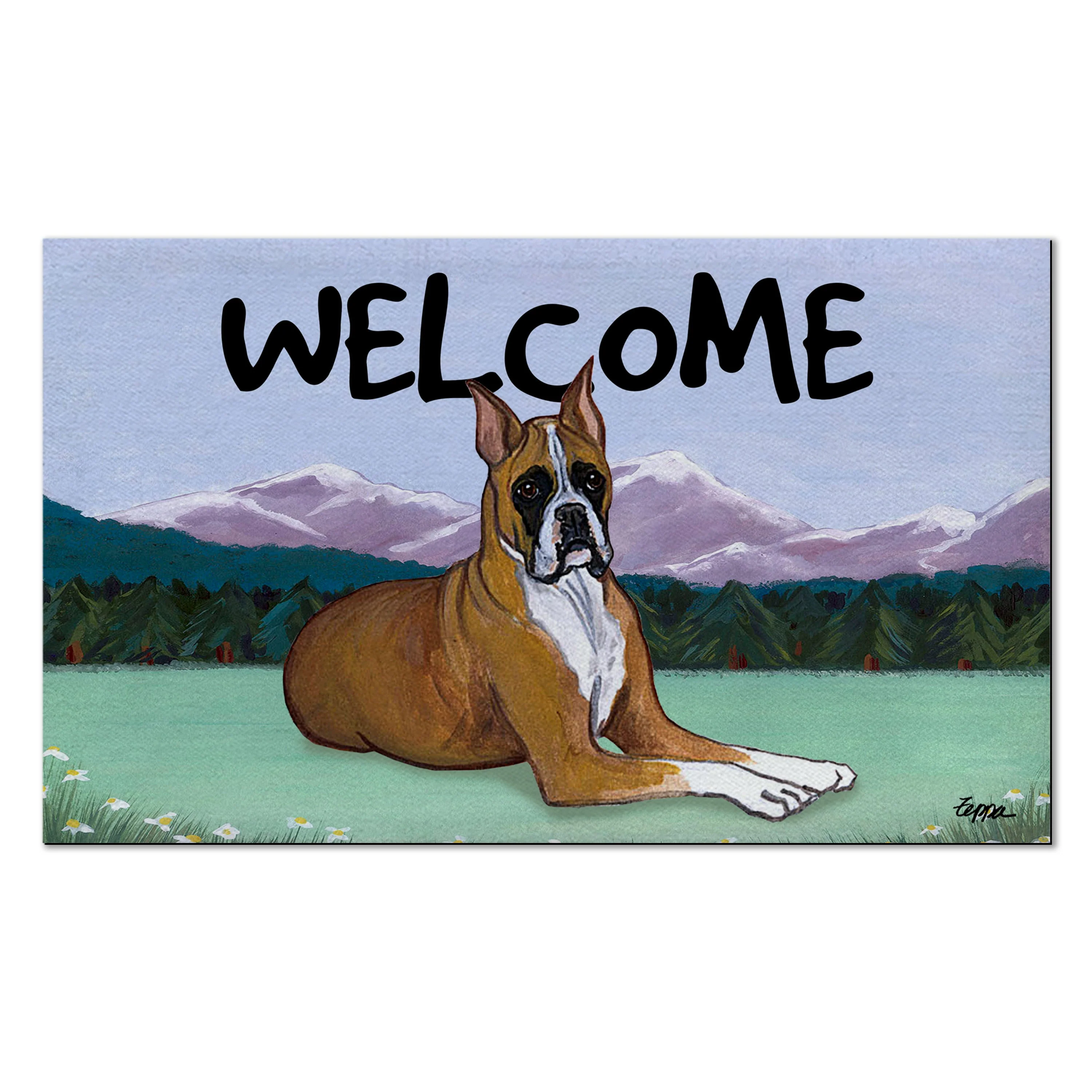 Boxer Lying Welcome Mat - Image 6