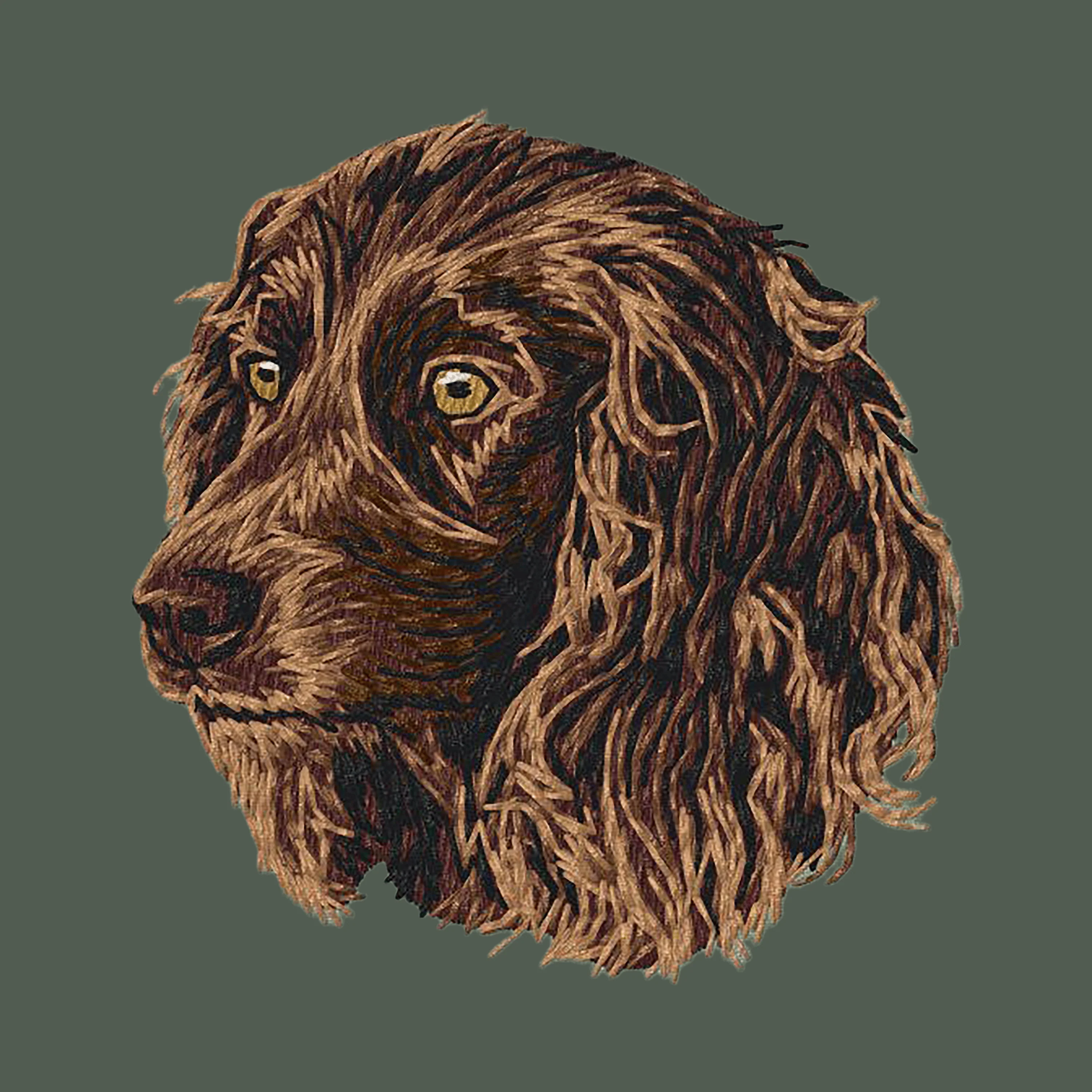 Boykin Spaniel Embroidered Baseball Cap - Image 8