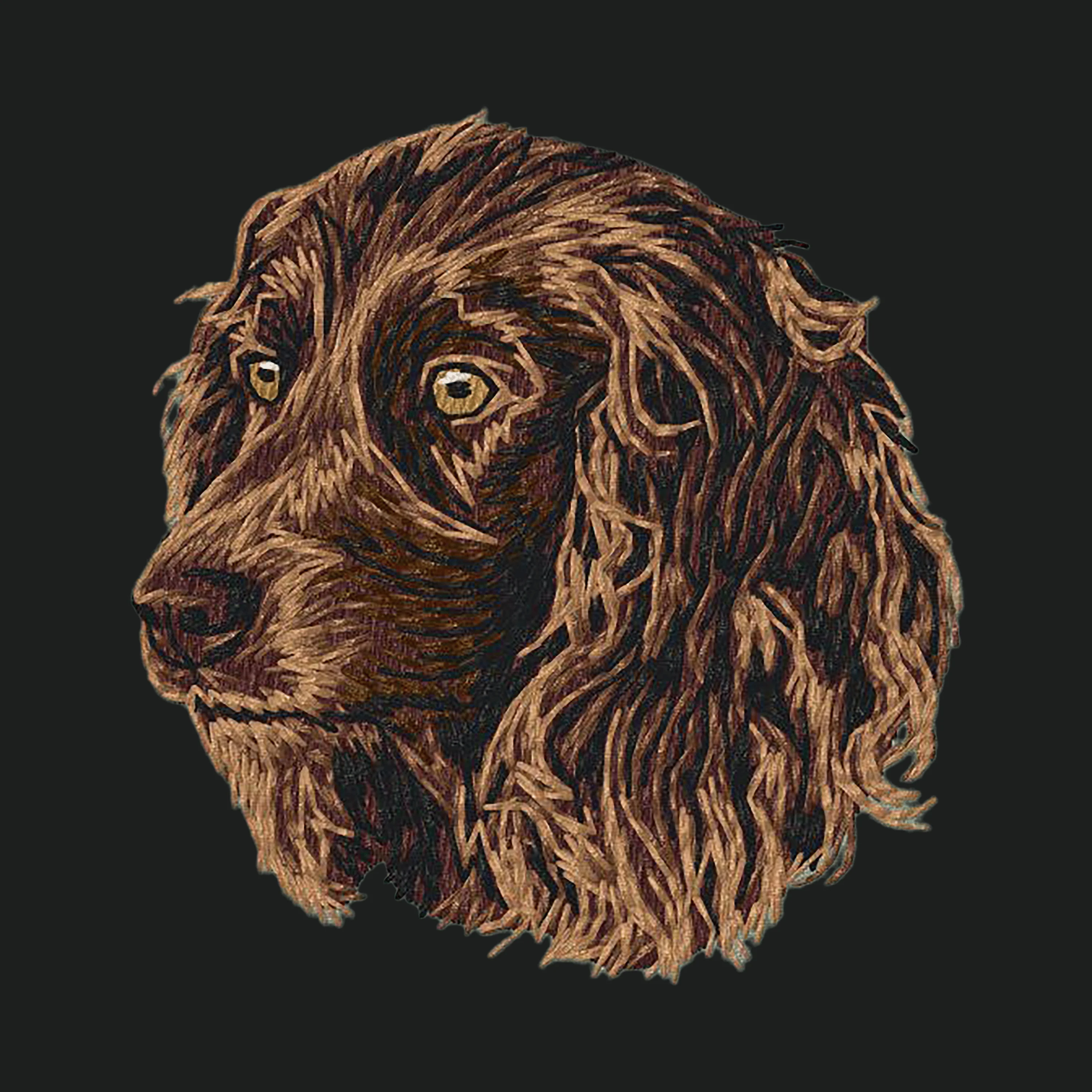 Boykin Spaniel Embroidered Crossbody Bag - Image 2