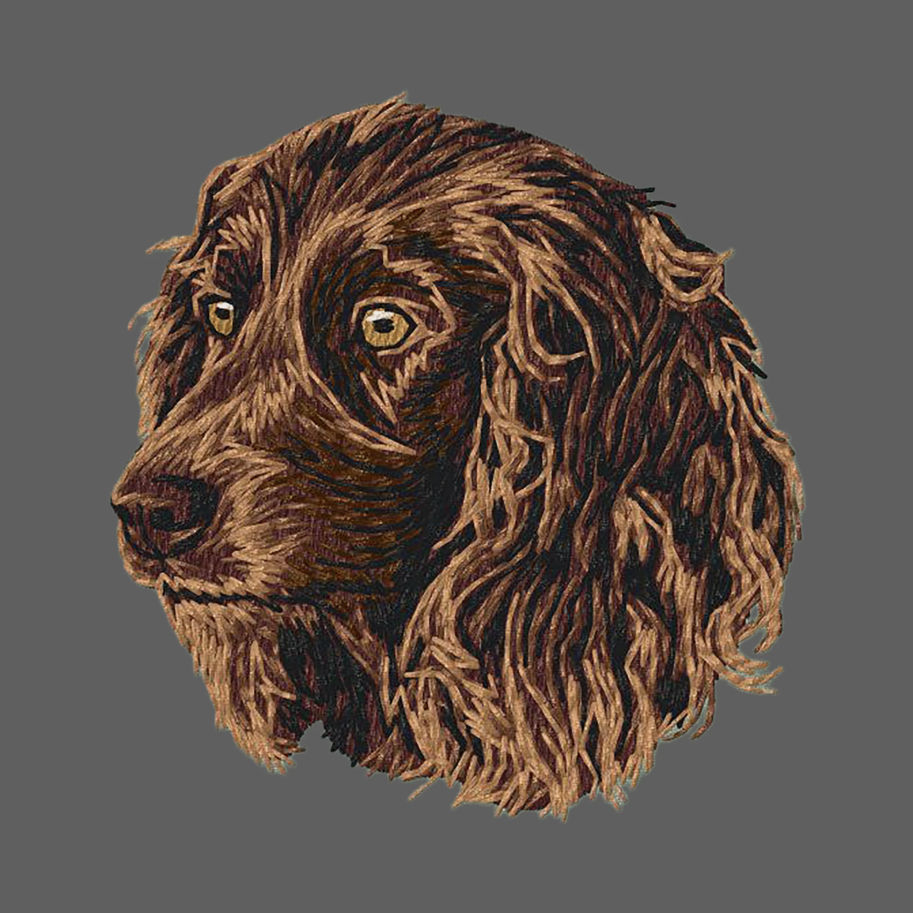 Boykin Spaniel Embroidered Women's Fleece Jacket - Image 2
