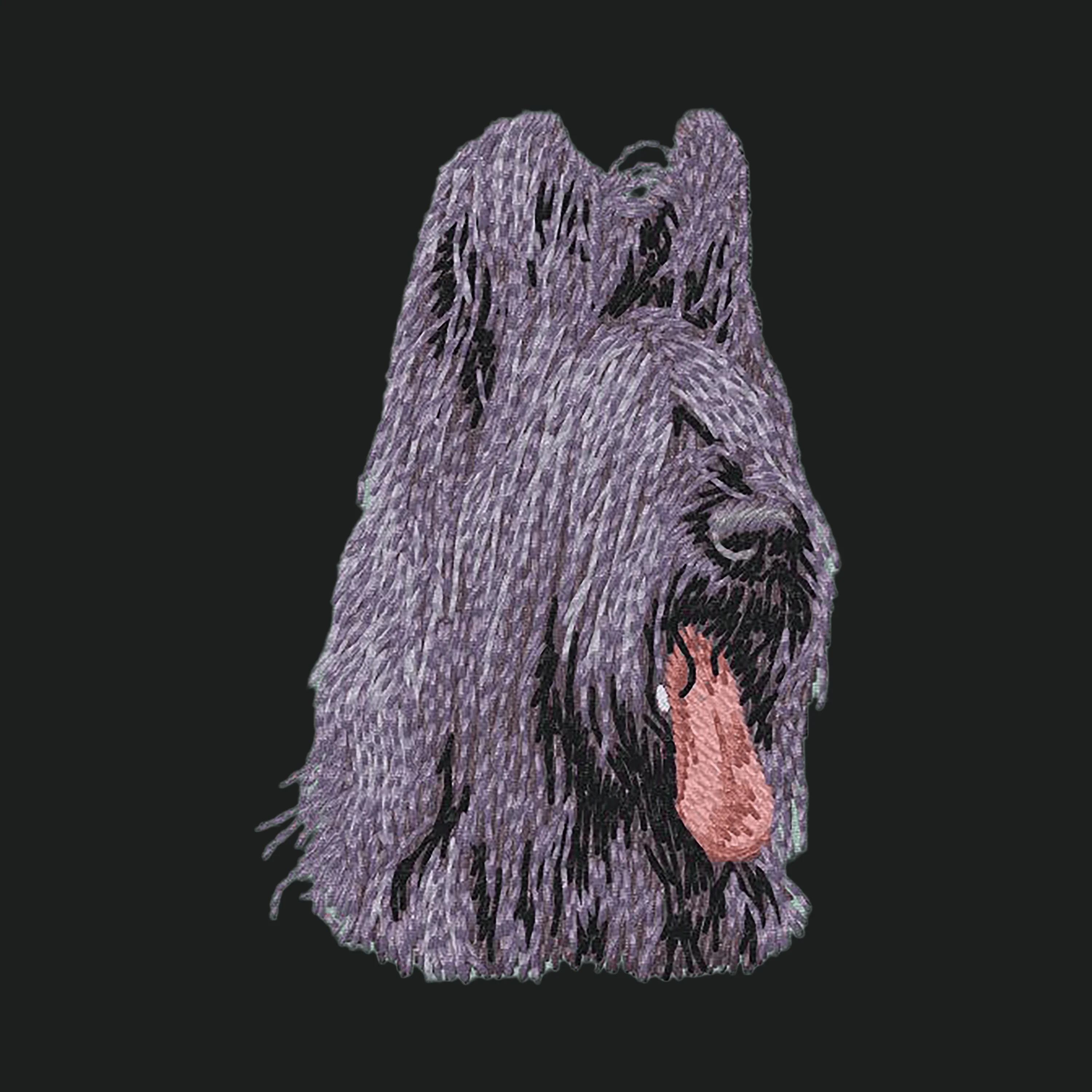 Briard Embroidered Crossbody Bag - Image 2