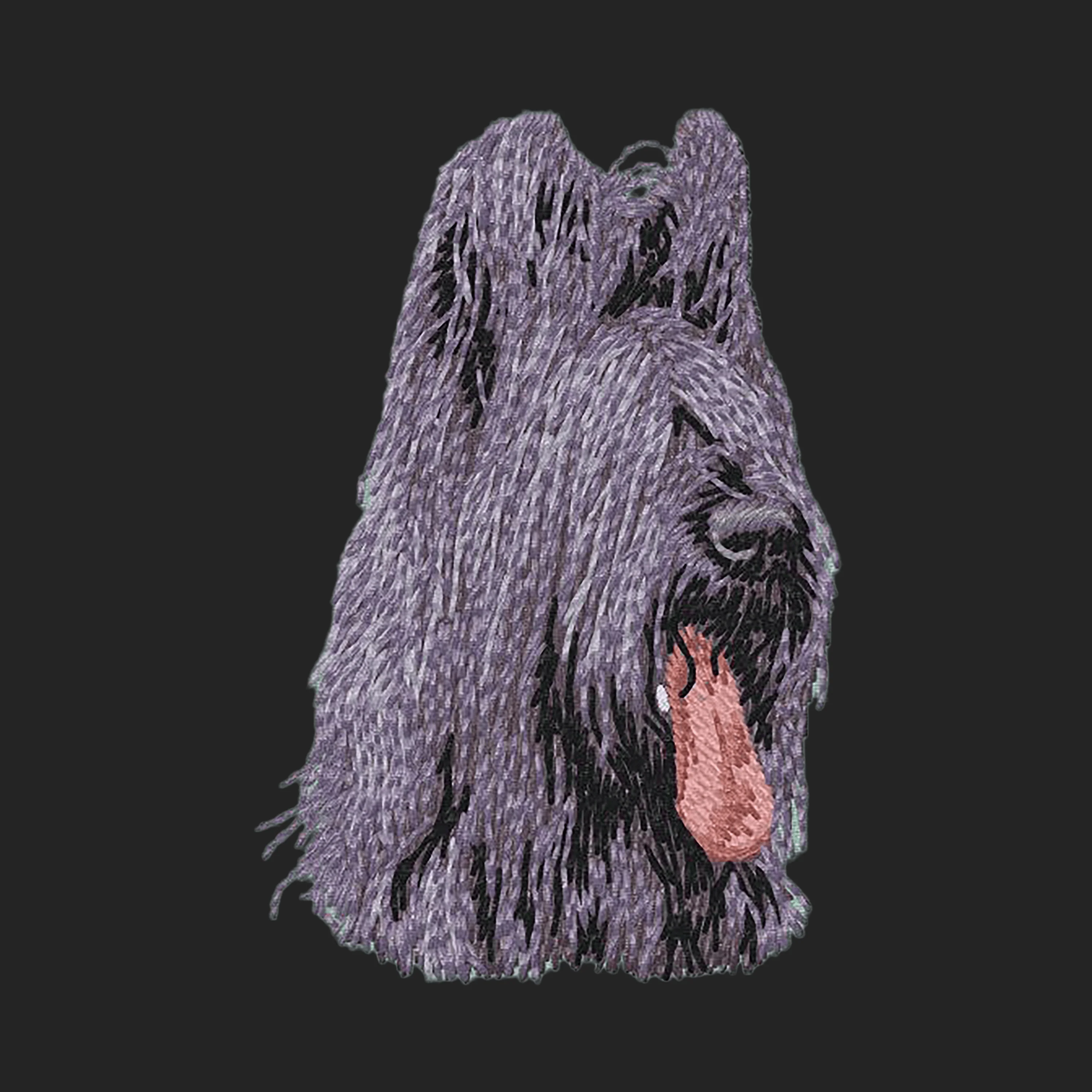 Briard Embroidered Sweatshirt Hoodie - Image 3