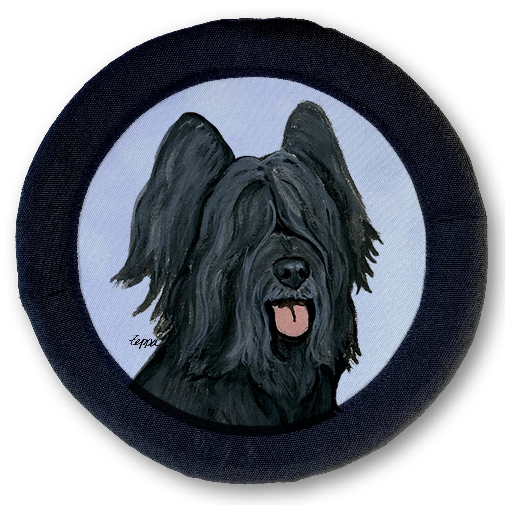 Briard FOTOFRISBY Flying Dog Disc Toy - Image 2