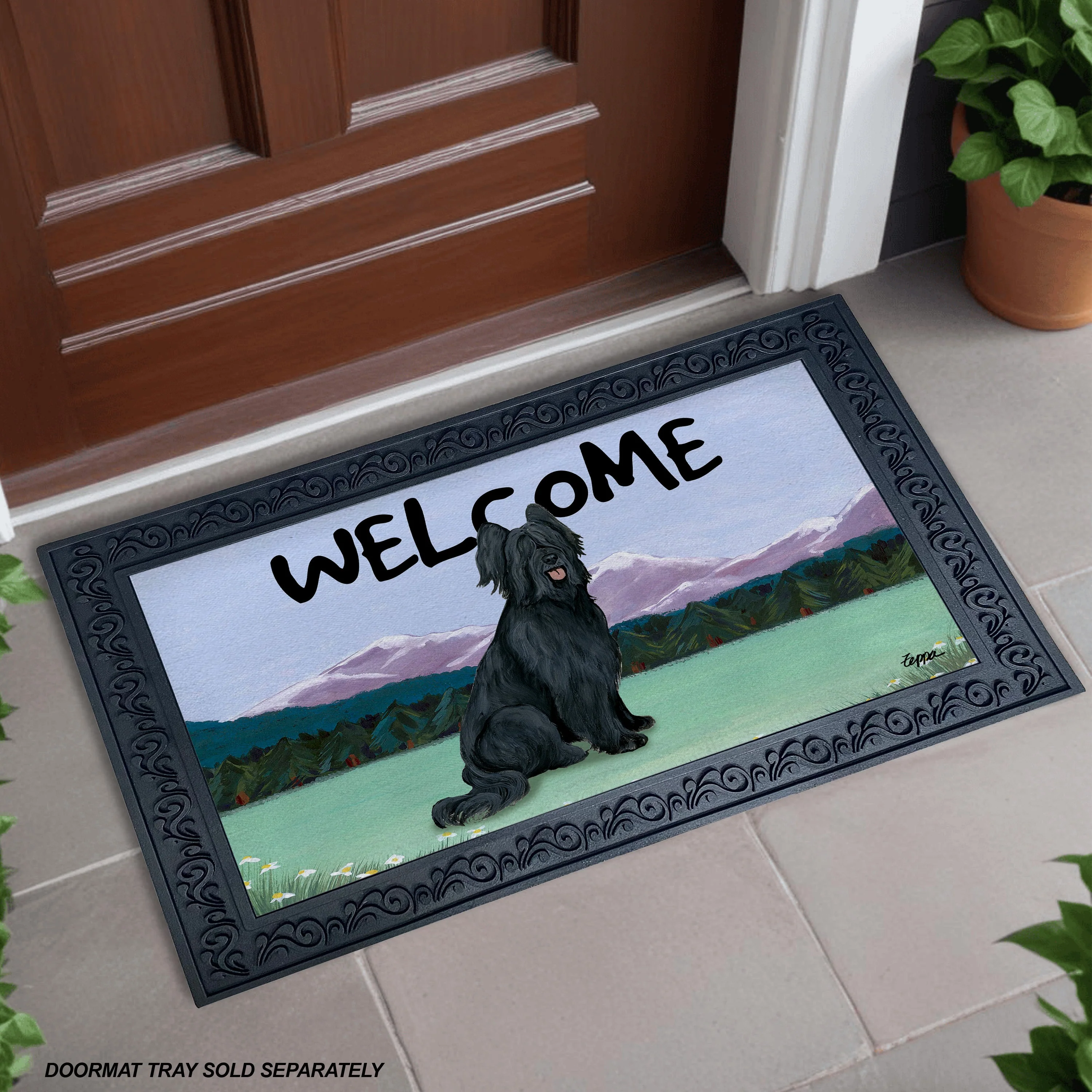 Briard Welcome Mat - Image 7