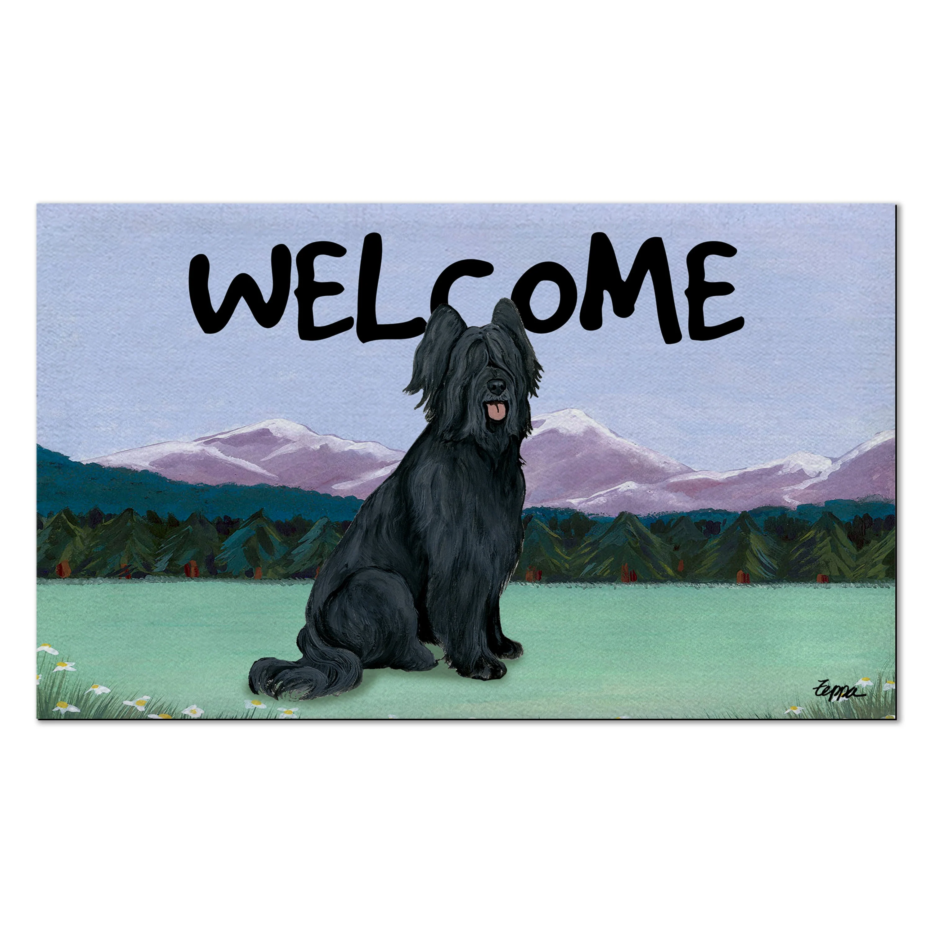 Briard Welcome Mat - Image 8