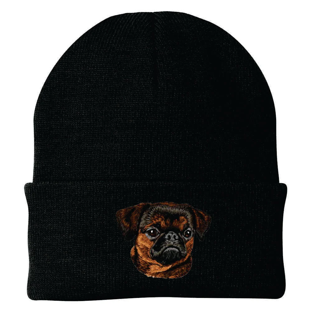Brussels Griffon Embroidered Beanie - Image 2