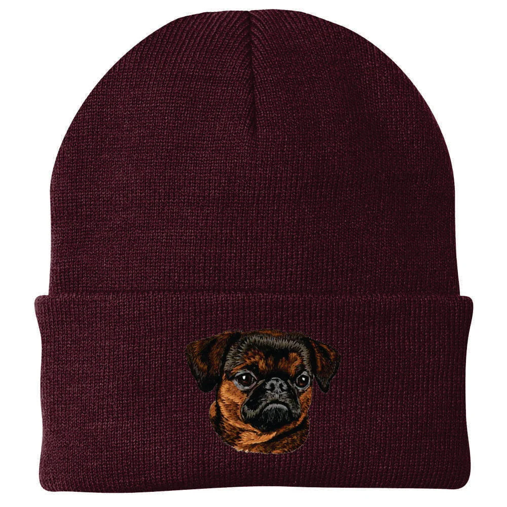 Brussels Griffon Embroidered Beanie - Image 3