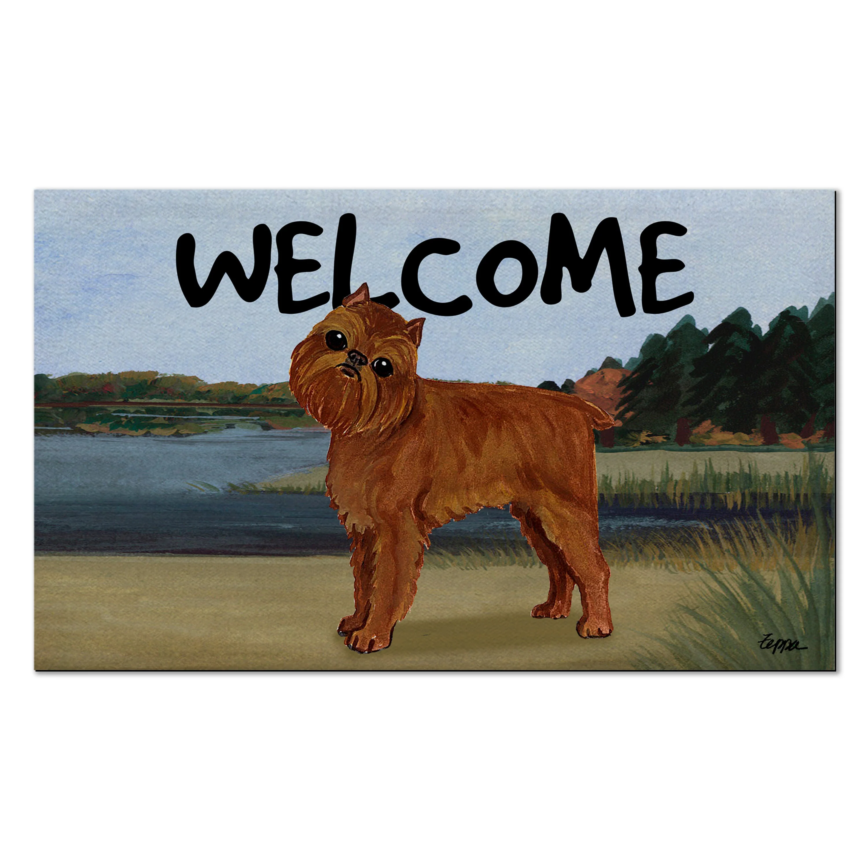 Brussels Griffon Welcome Mat - Image 5