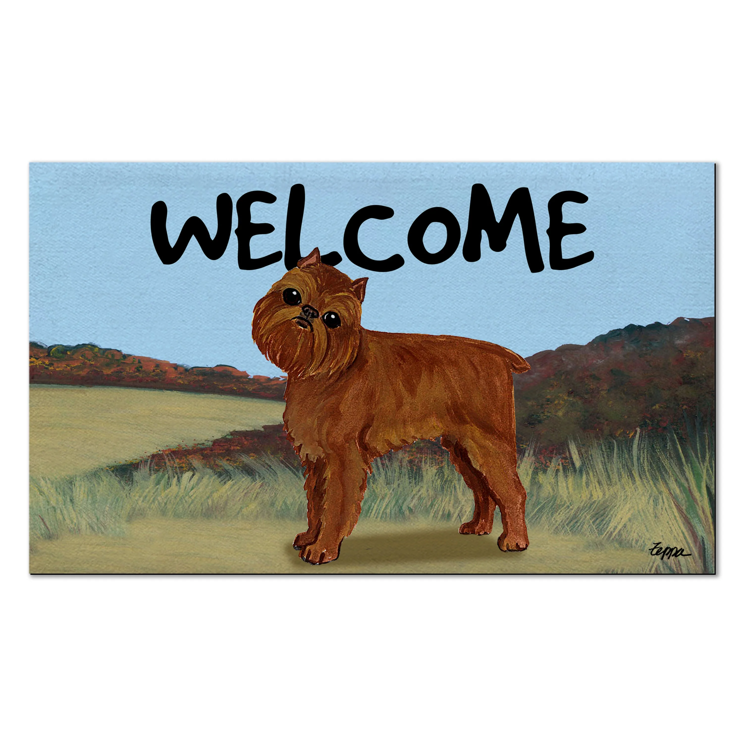Brussels Griffon Welcome Mat - Image 6