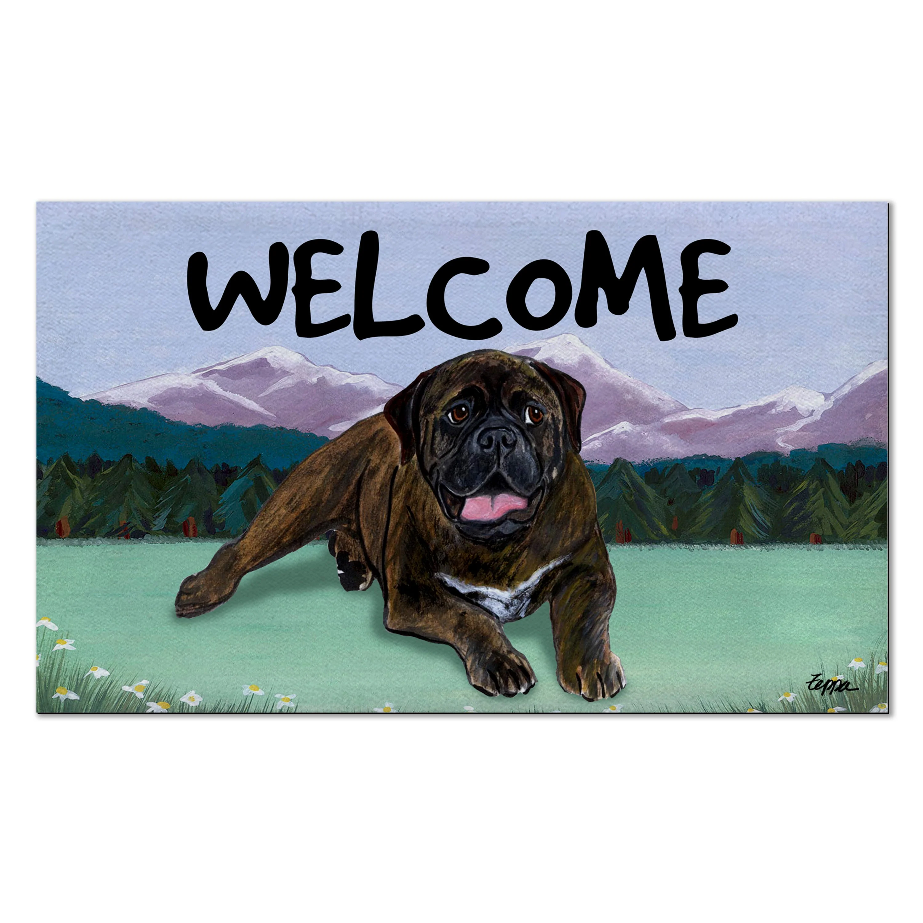 Bullmastiff Welcome Mat - Image 2