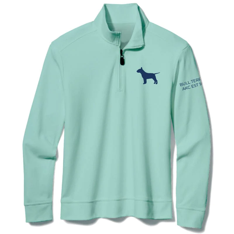 Bull Terrier Embroidered AKC Quarter Zip - Image 4