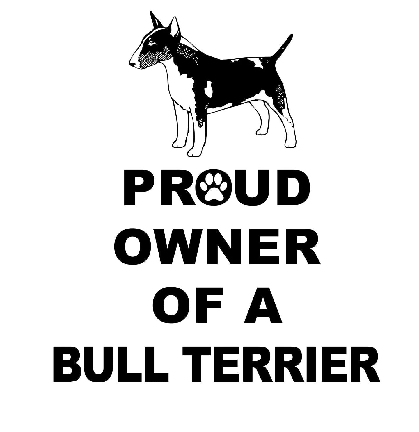 Bull Terrier Proud Owner - Women's V-Neck T-Shirt - Image 2