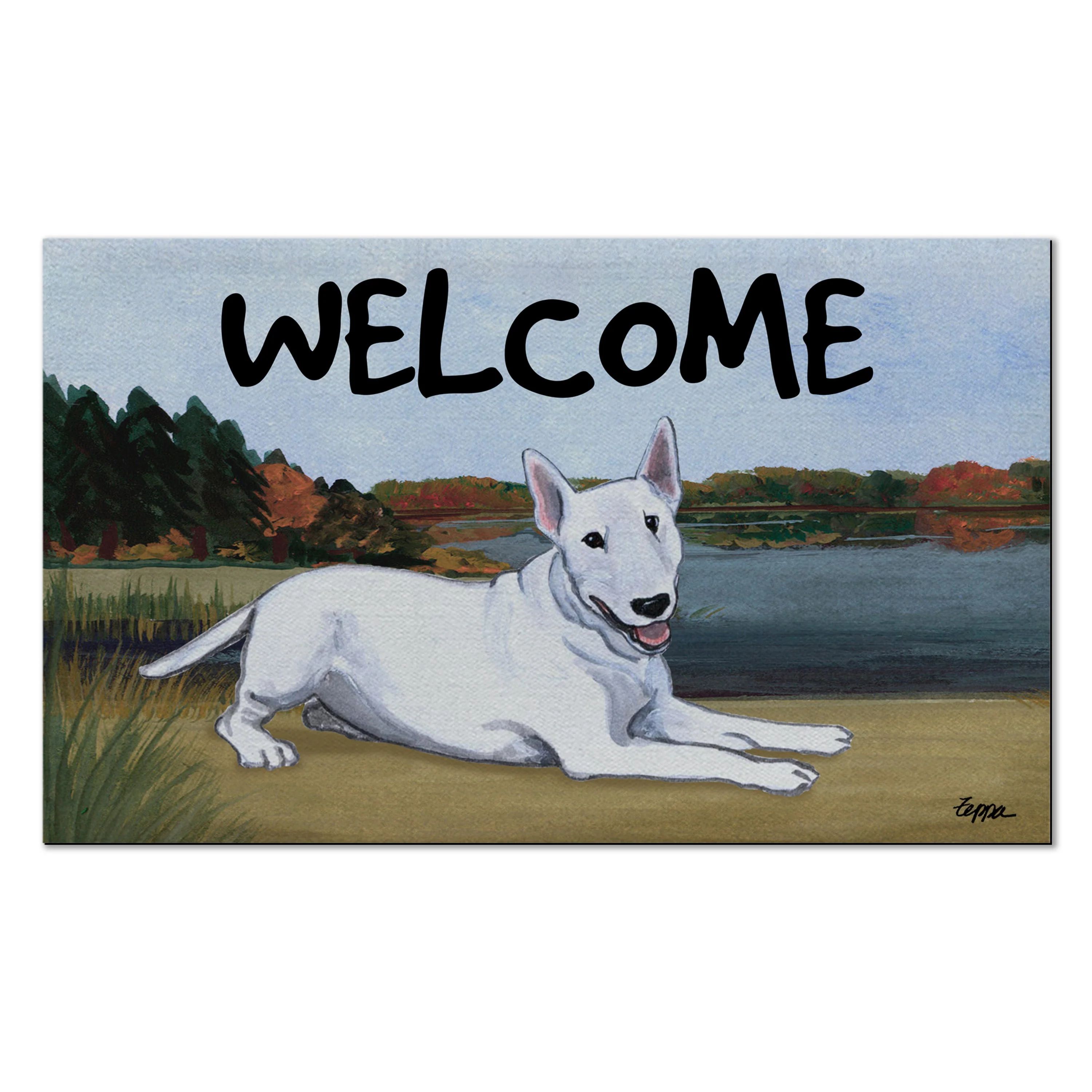 Bull Terrier Welcome Mat - Image 2