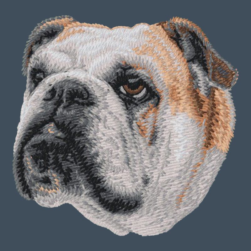 Bulldog Embroidered Baseball Cap - Image 2