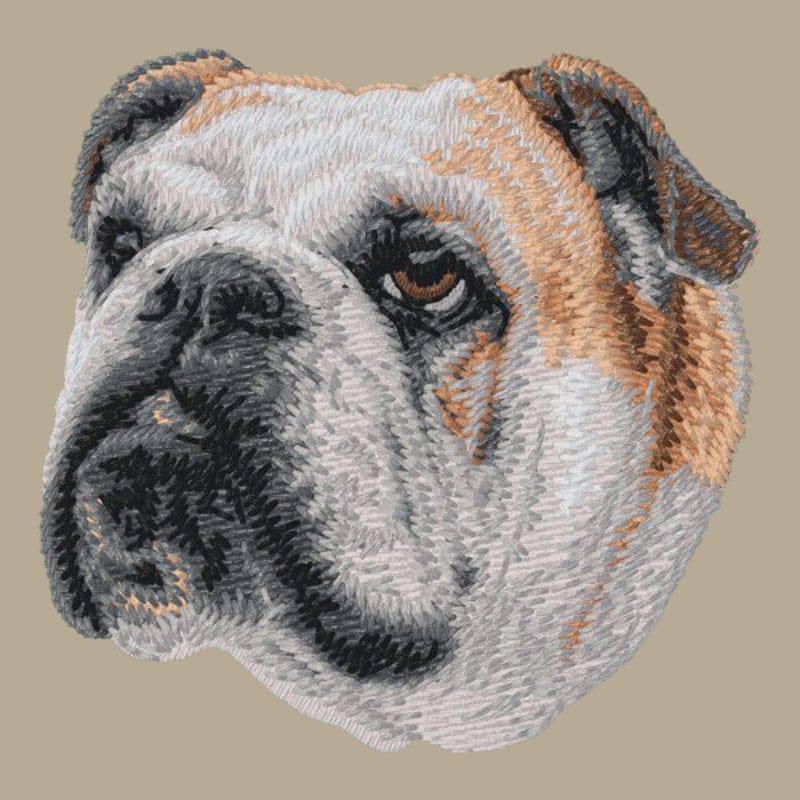 Bulldog Embroidered Crossbody Bag - Image 4