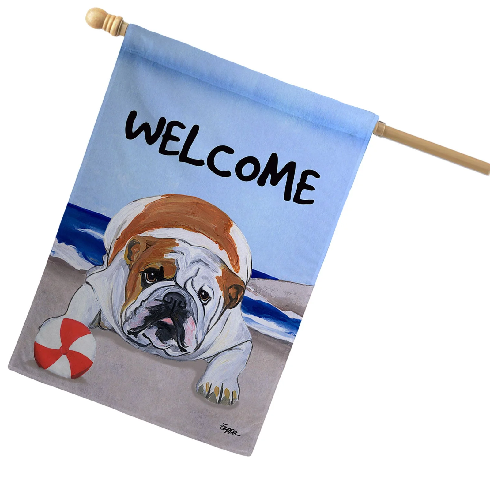 Bulldog House Flag