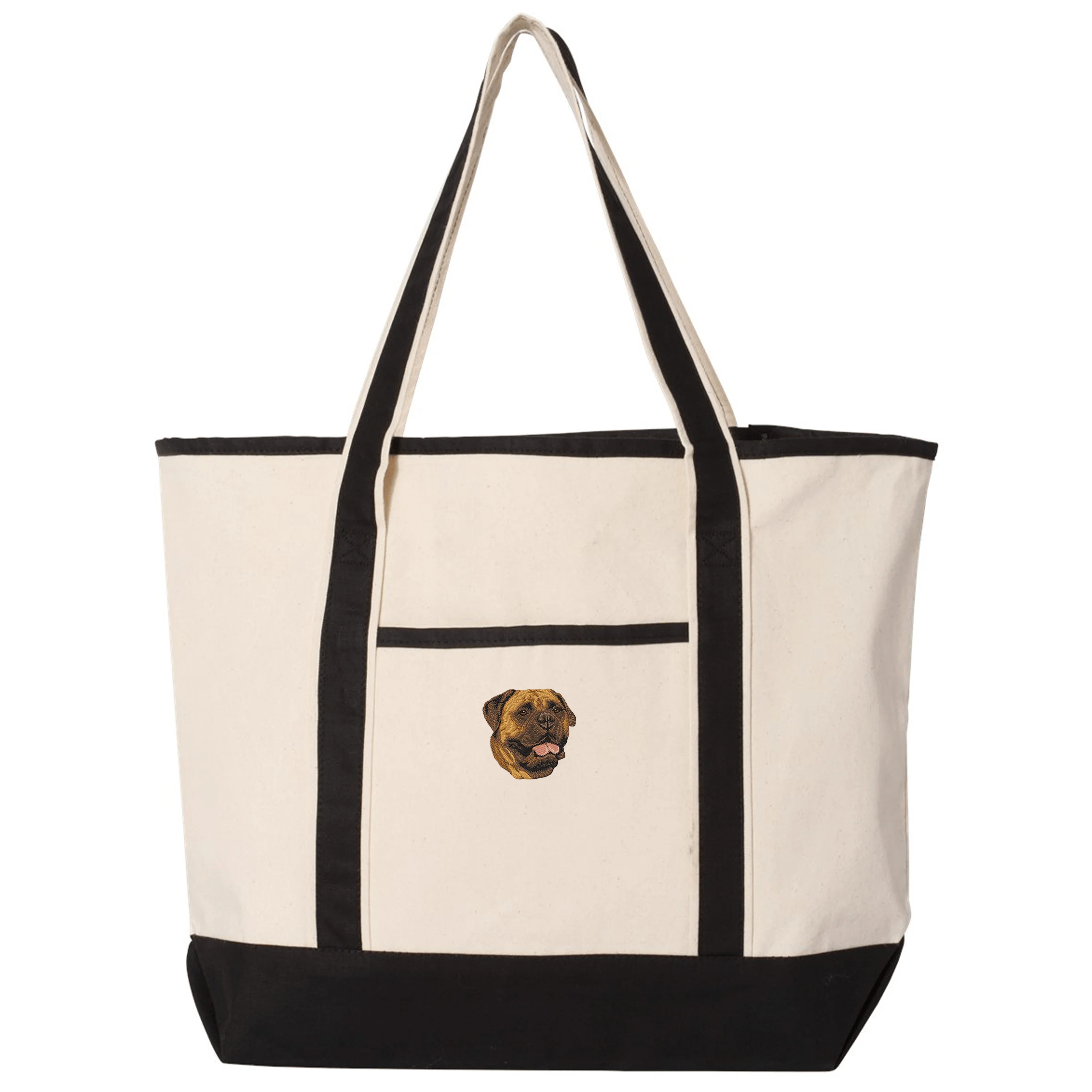 Bullmastiff Embroidered Tote